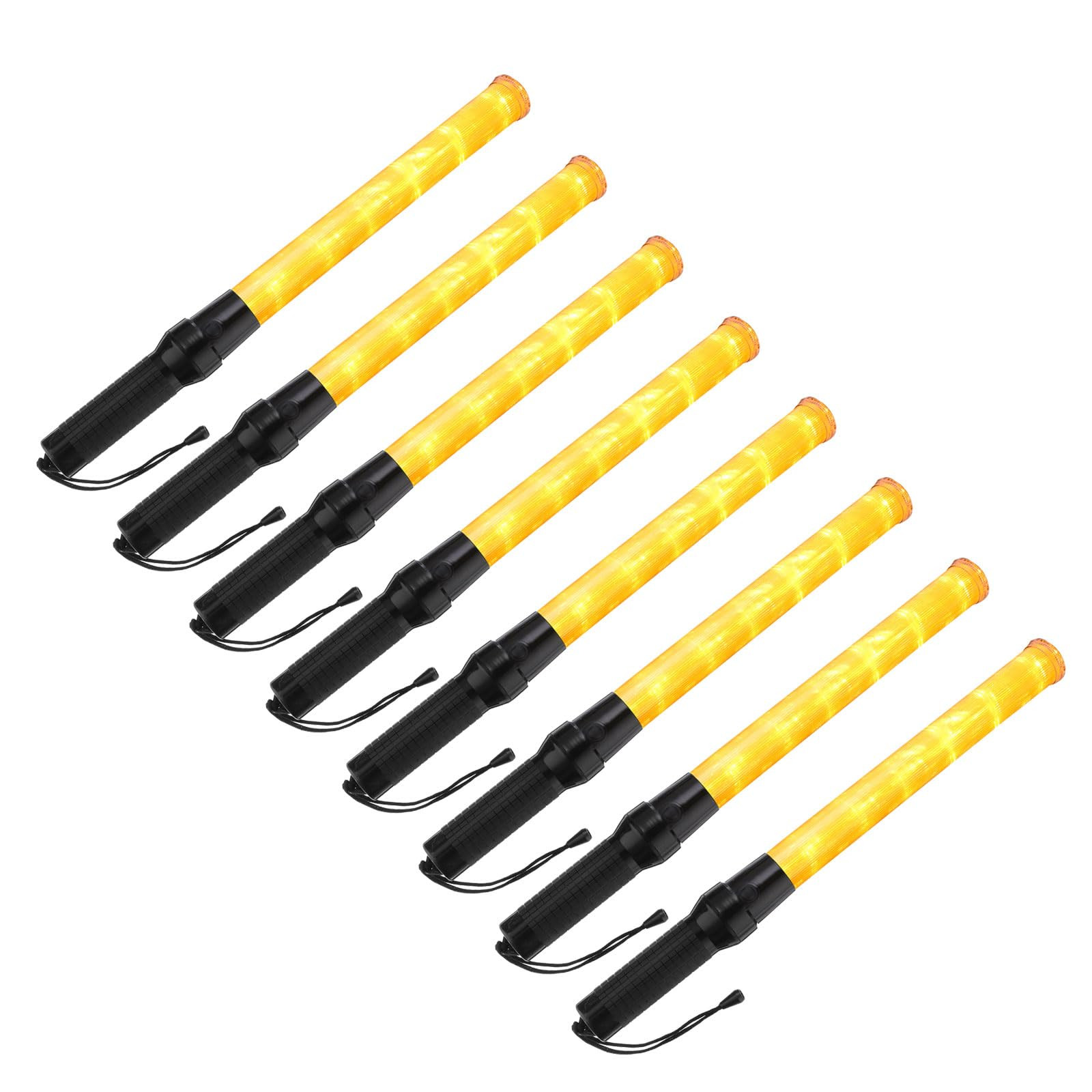 LED Traffic Wands 2 Flash Modes 8 Pack - Yellow 21-Inch-image-13b3dbc9-36e6-43ab-8be5-8fccb9dabefb-1079