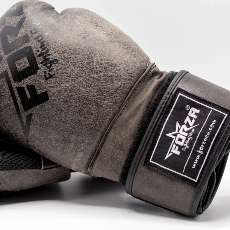 Forza Retro Boxing Gloves - Premium Leather - 16oz-image-e0274676-0b5f-4086-8363-d411c2739ffd-268686