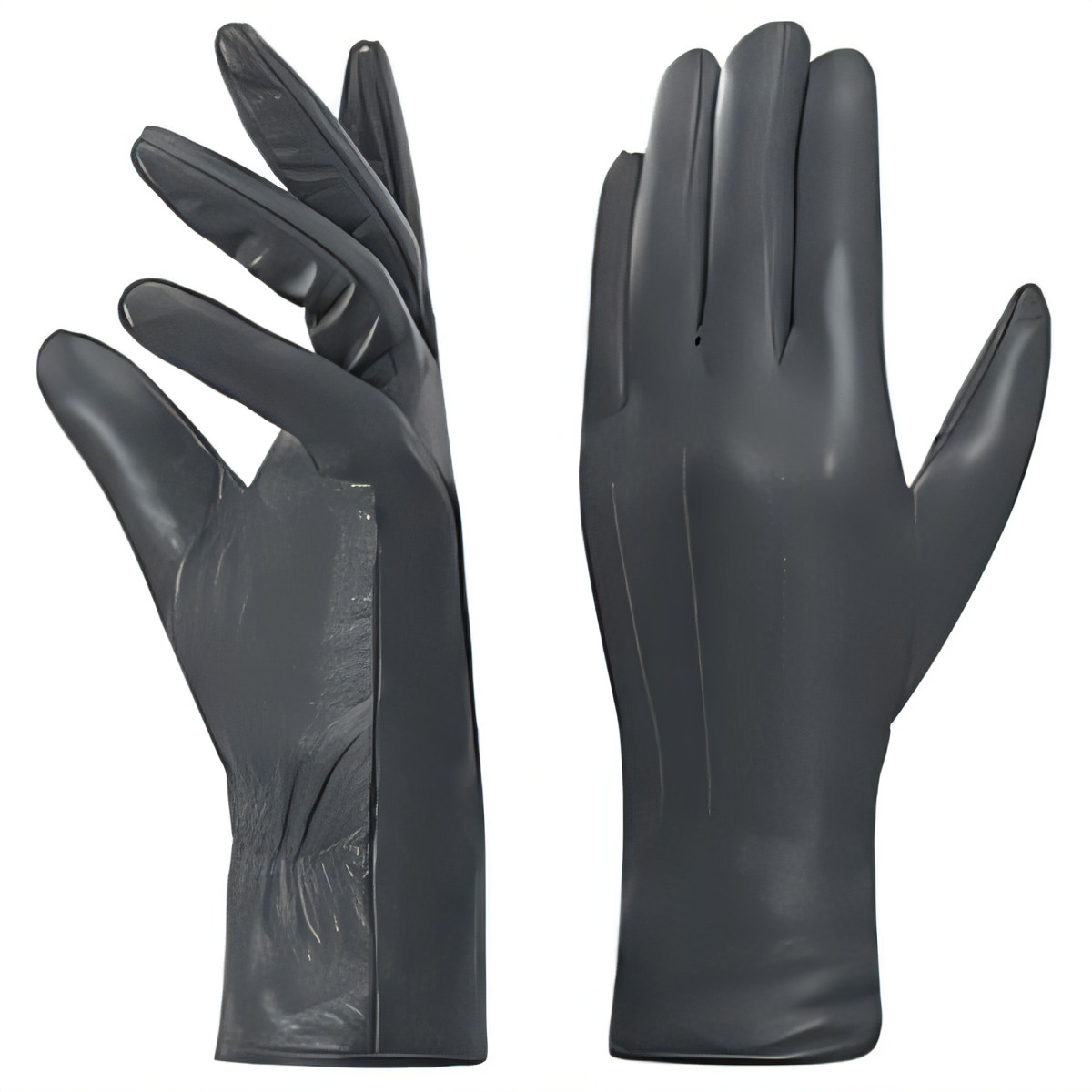 Women's Leather Gloves - Grey XL-image-b30eb617-027d-4fd9-a675-d49369b4916c-88834