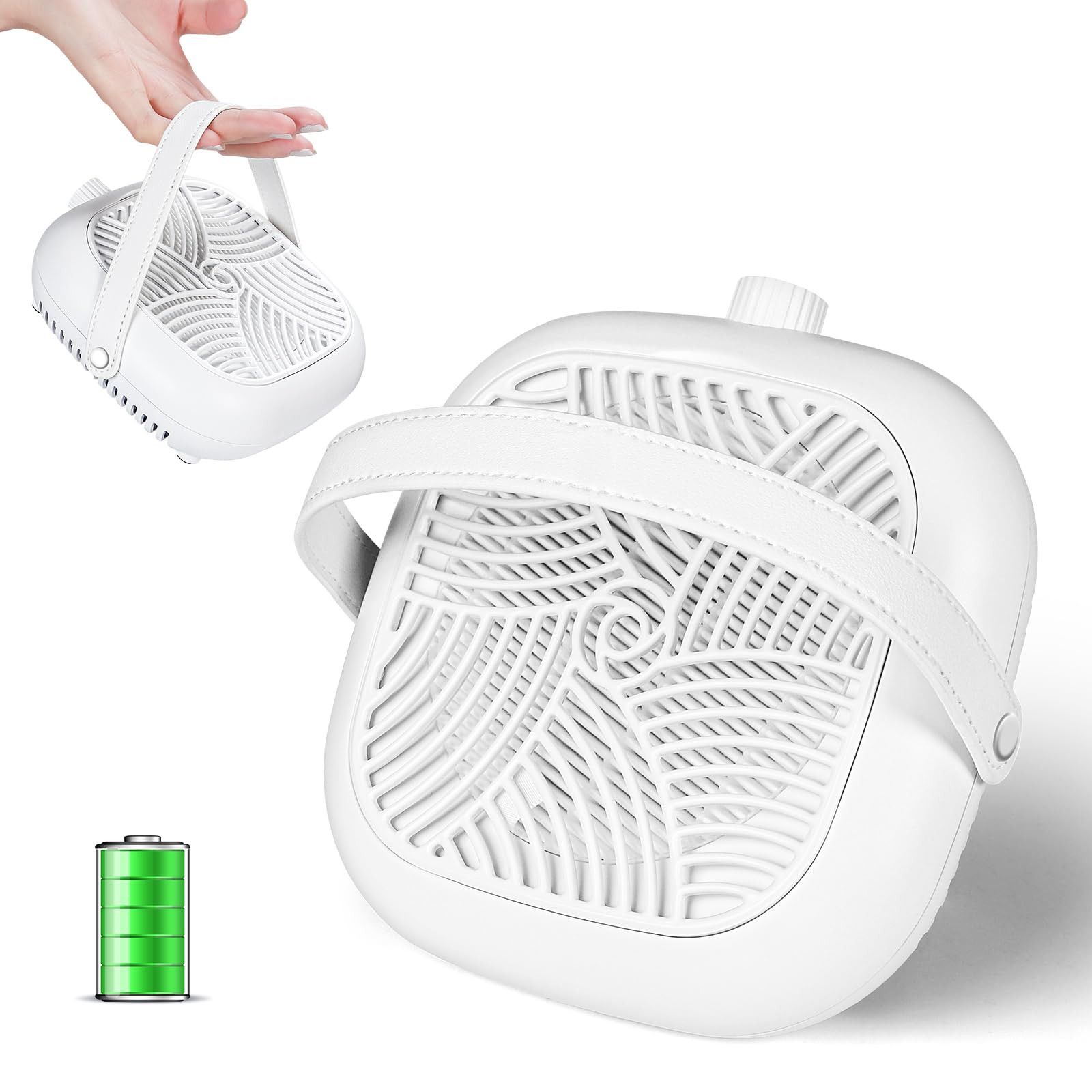 Portable Nail Dust Collector Cordless - Mini 60° Standing