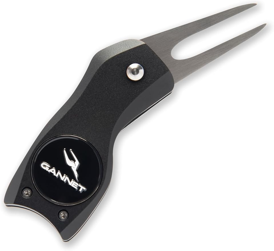 Golf Pitch Repair Tool Foldable - Black One Size-image-cb9b0e91-ec5d-45bf-911f-148e7b101c57-109794
