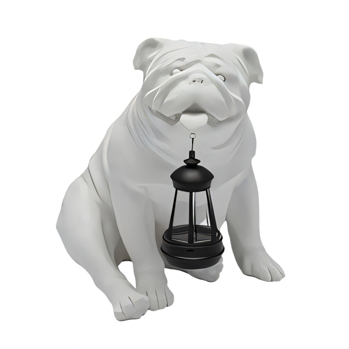 Solar LED Dog Statue Ornament - White Boxer-image-7325745f-bb0f-4128-8ca0-fa1fd6353dc9-117116