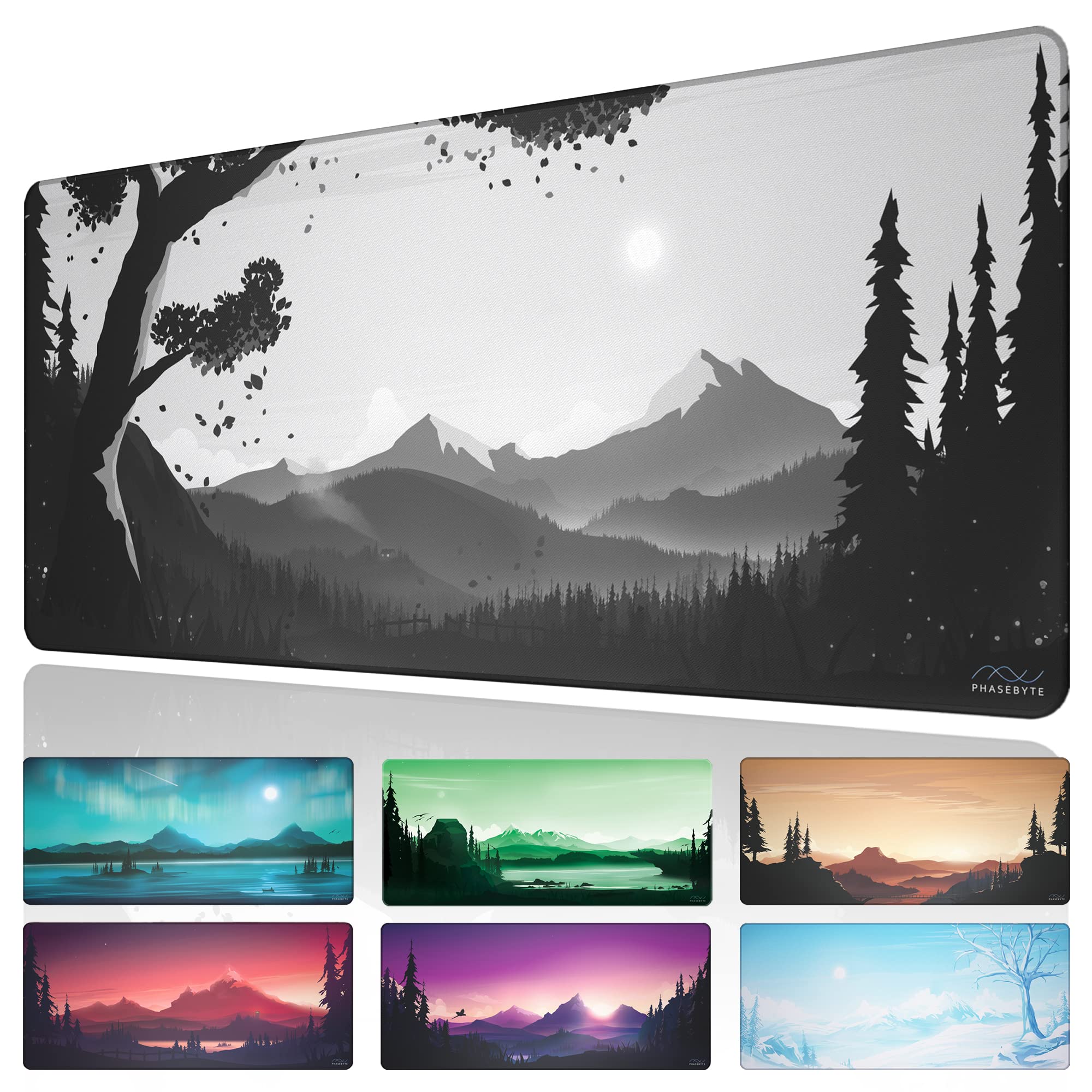 Gaming Mouse Pad Non-Slip - Hidden Peak Large-image-fe13a18c-18a2-42c0-8aa7-1454049a1d19-125571