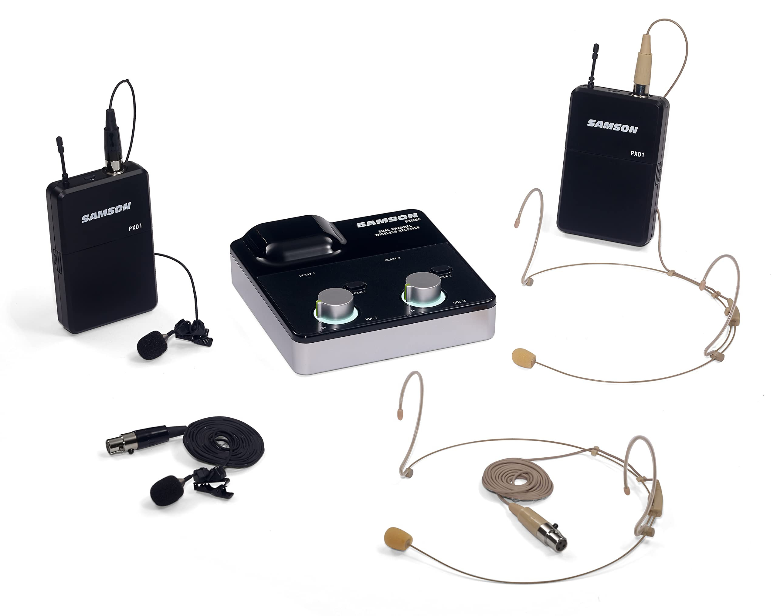 Stage XPD2m Dual Wireless Mic System - Black UK Version-image-1a674cfb-994f-477d-a87b-574807aa9f97-1650