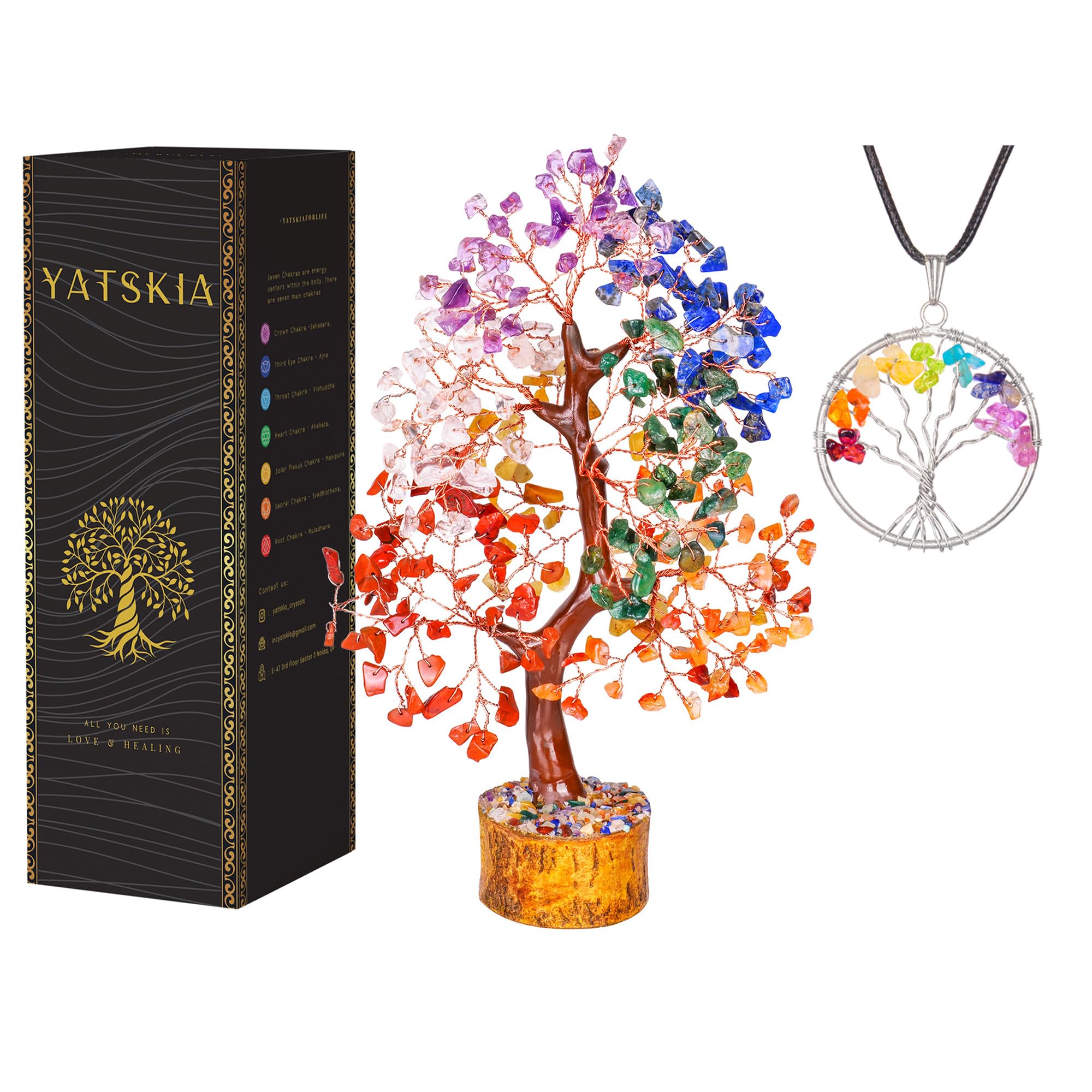 Crystal Bonsai Tree of Life - Seven Chakra 10–12 Inches-image-9f66b1ff-c278-4771-9194-c3294a388db3-125759