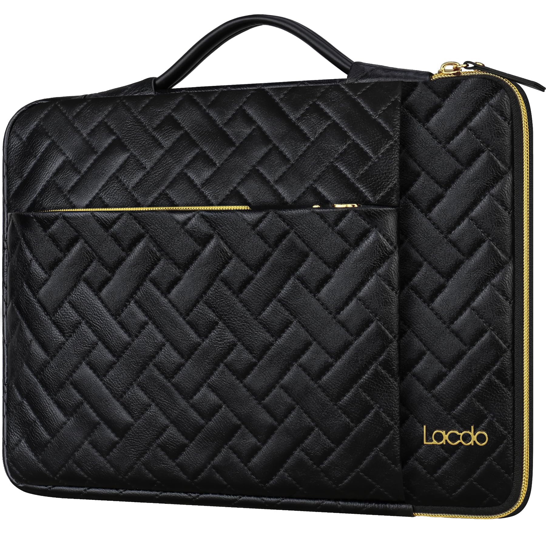 Laptop Sleeve Case 360° Protective - Elegant Black 13 Inch-image-72e1bbe5-d93f-46ff-bcc8-4eca06f2d212-125721