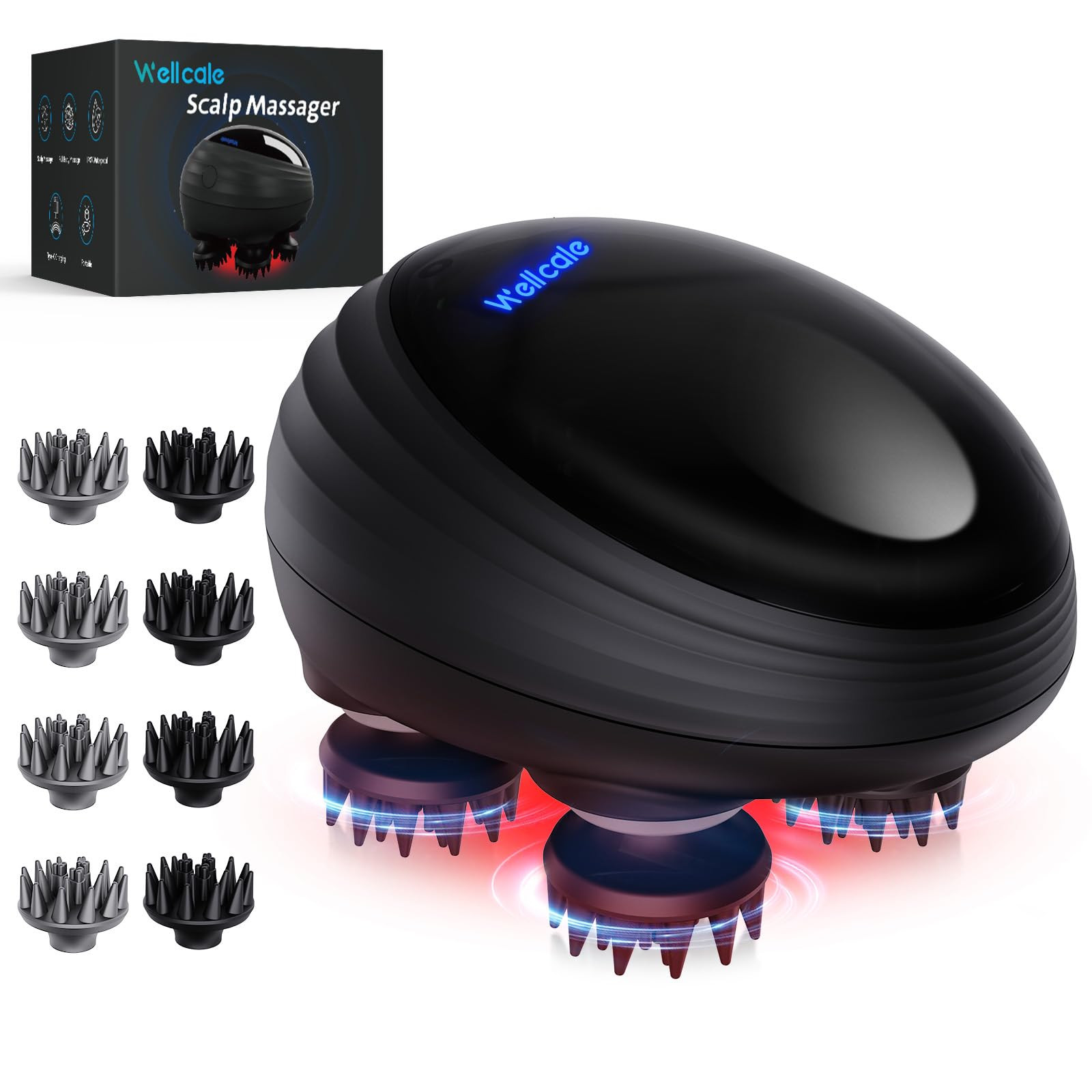 Portable Electric Scalp Massager - Black-image-ccabb8ae-c403-4066-bcbf-5f2f9d9cfc0d-137150
