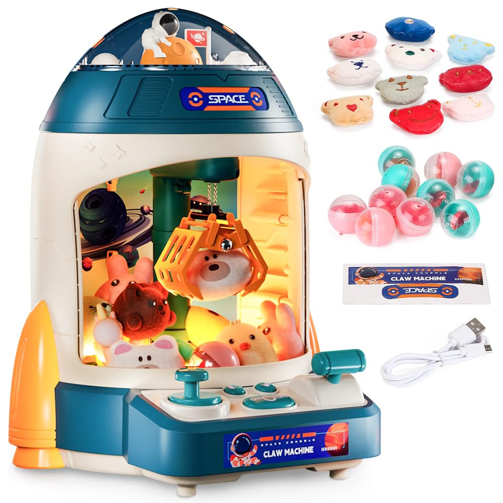 Kids Rocket Claw Machine Toy - Multicoloured Compact-image-438d8e1b-edc6-437c-b7cb-06e41bf45629-133757
