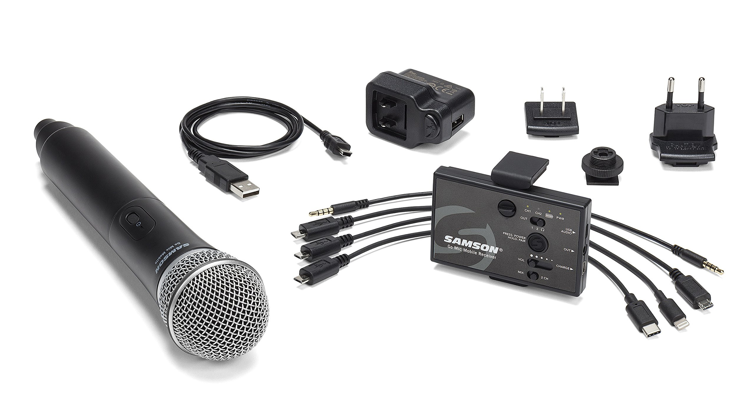 Go Mic Mobile Handheld System - Black-image-b3c413cc-b8ba-4703-8772-d908f5a11b5a-137442