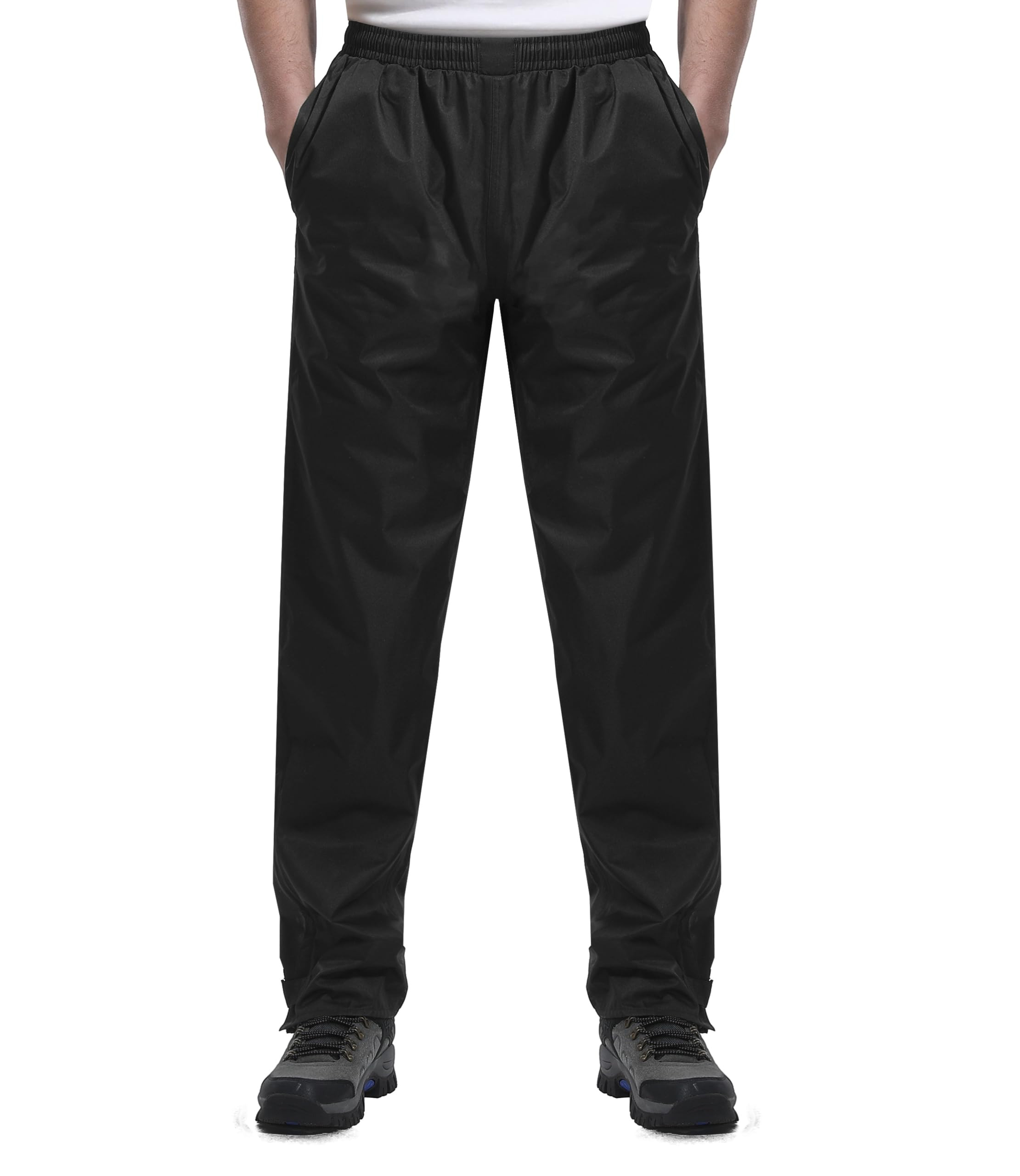 Men's Waterproof Overtrousers - Black XXL/32L-image-9f3eda03-d4b3-4cf7-8887-7fa24bef7401-268928