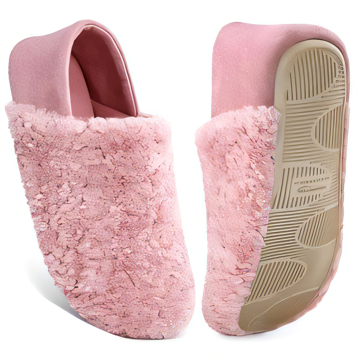 Women's Cosy Plush Memory Foam Slippers - Rose Pink 3-4 UK-image-5ae3fbca-222a-453d-ae22-56e312c18c38-88227