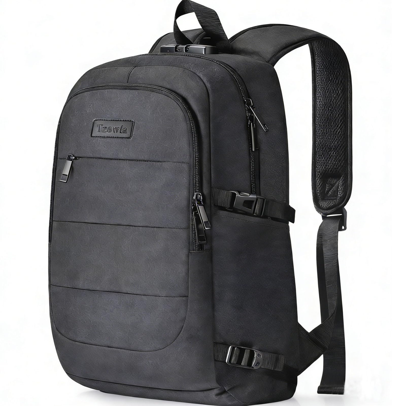 Laptop Travel Backpack USB Port - Black 15.6inch-image-7edc9458-772c-4085-abe6-b52282f96c76-138035