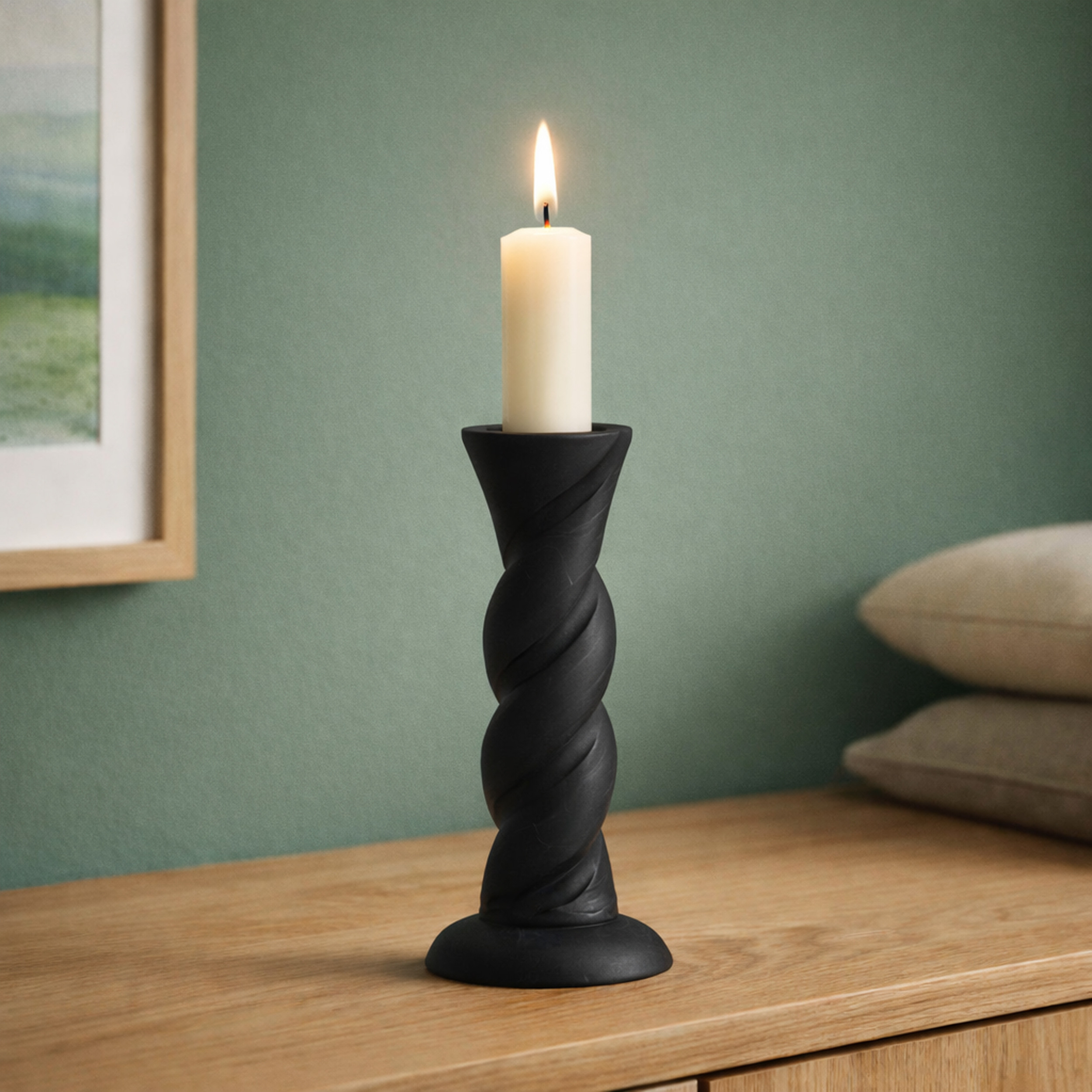 12x JELLICOE Aluminium Candle Holder – Black 140mm-image-5e6bb3b5-ee4f-421b-ab1b-d7bb5ec268ad-169602
