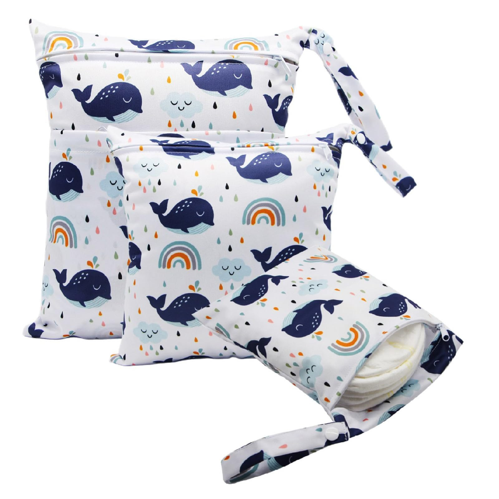 Reusable Wet Bags Set of 3 - Whale L/M/S-image-0fbd5bf9-9a14-41fb-b7a4-72ef32598ed4-4210