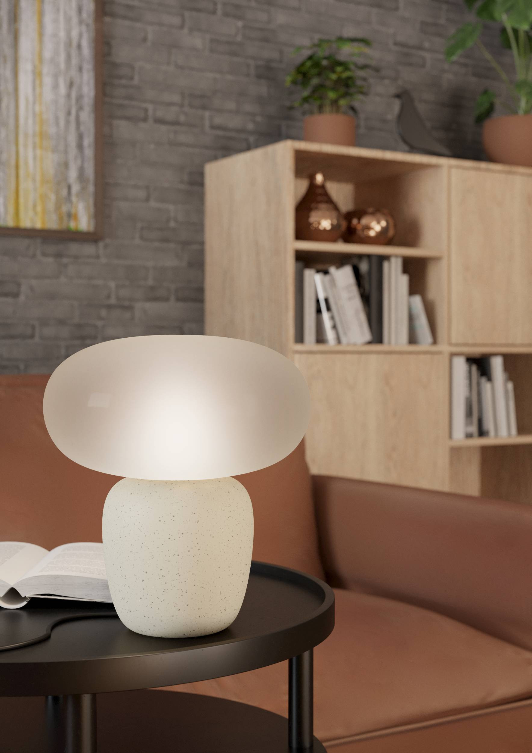 CAHUAMA Ceramic Table Lamp – White/Grey E27-image-ddd2c5a8-ab1e-4a8f-b30c-45742db2ce38-169681