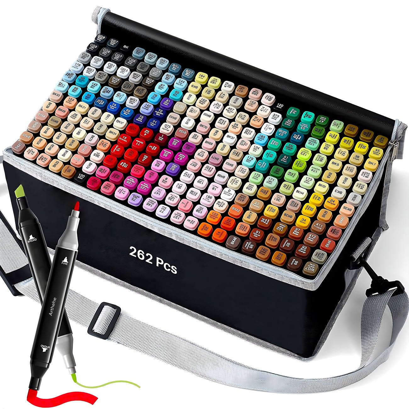 Dual Tip Permanent Art Markers - 262 Colours-image-cce84b05-e08f-471e-8035-ed093e150842-2057