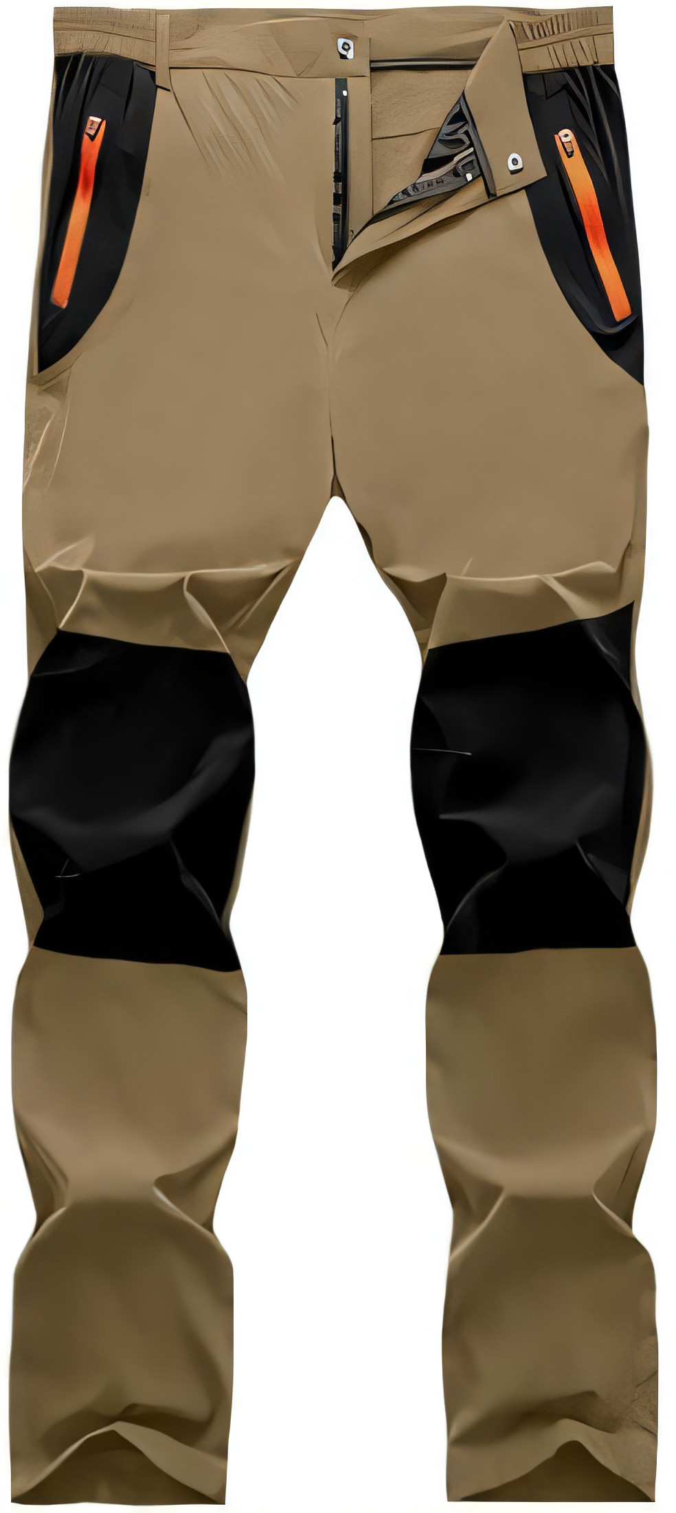 Men's Zip-Off Hiking Trousers - Khaki XL-image-d82b8c71-d93a-4cad-b4be-03db7e8bd05a-117623