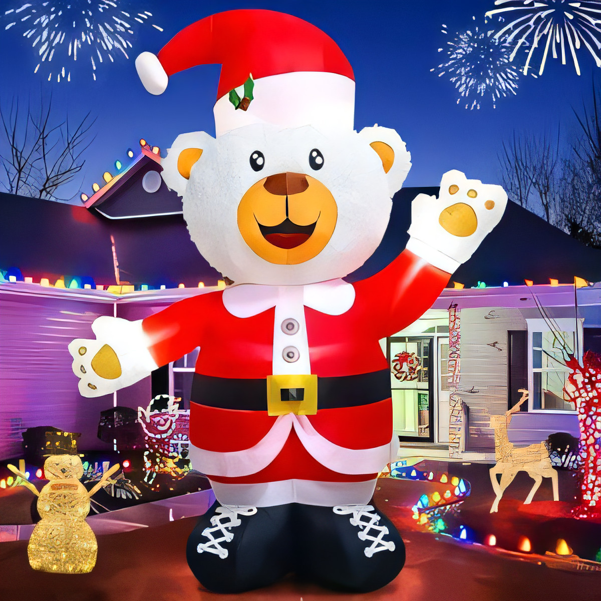 8ft Christmas Inflatable Bear - White Fluffy Bear-image-1bd6e9ef-8cc5-41db-ad8c-afa2cb596055-120701