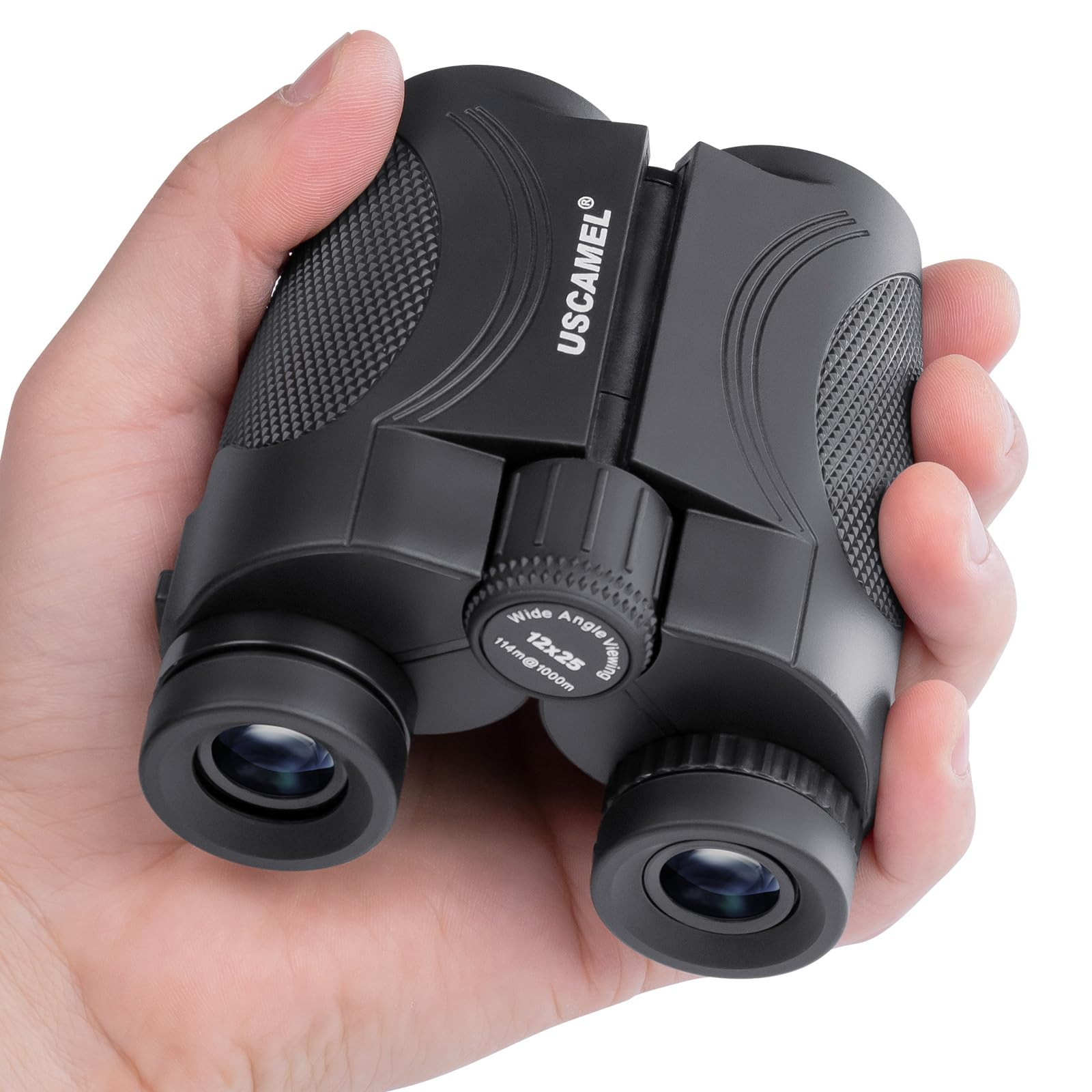 Compact 12x25 Binoculars Waterproof - Black-image-6eb4de62-60d4-4a95-b7f6-59efeba79dcf-132624