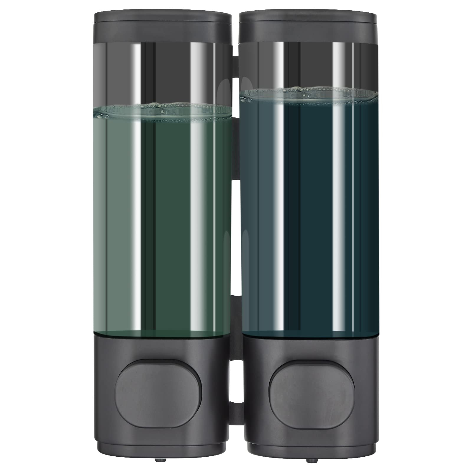 2 Chamber Shower Dispenser - Black L
