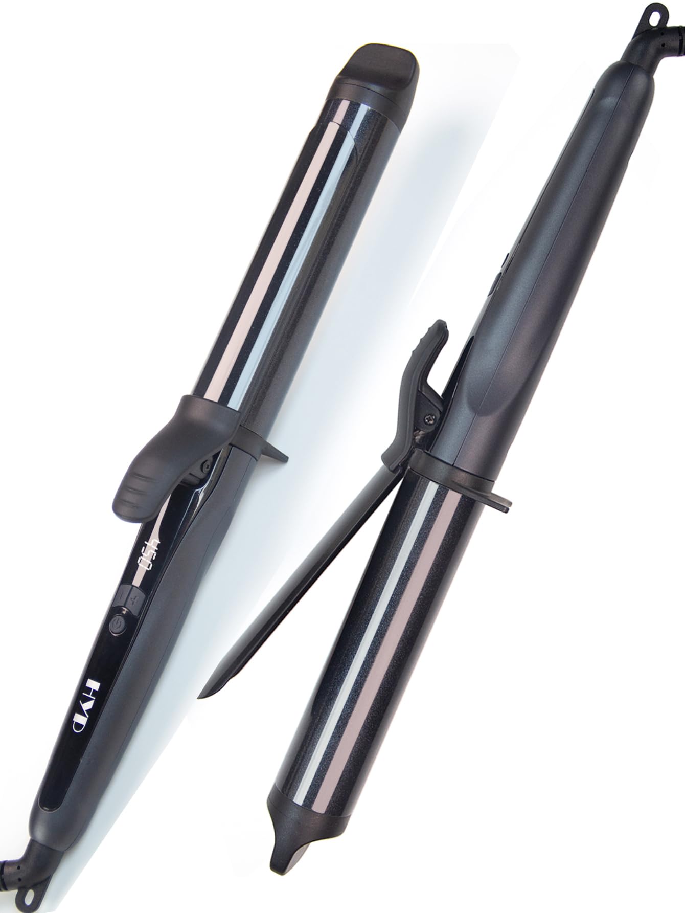 Ceramic Hair Curler LCD Display - Grey One Size-image-506548f3-02c0-4a0a-98a8-cb5ddc358241-125493