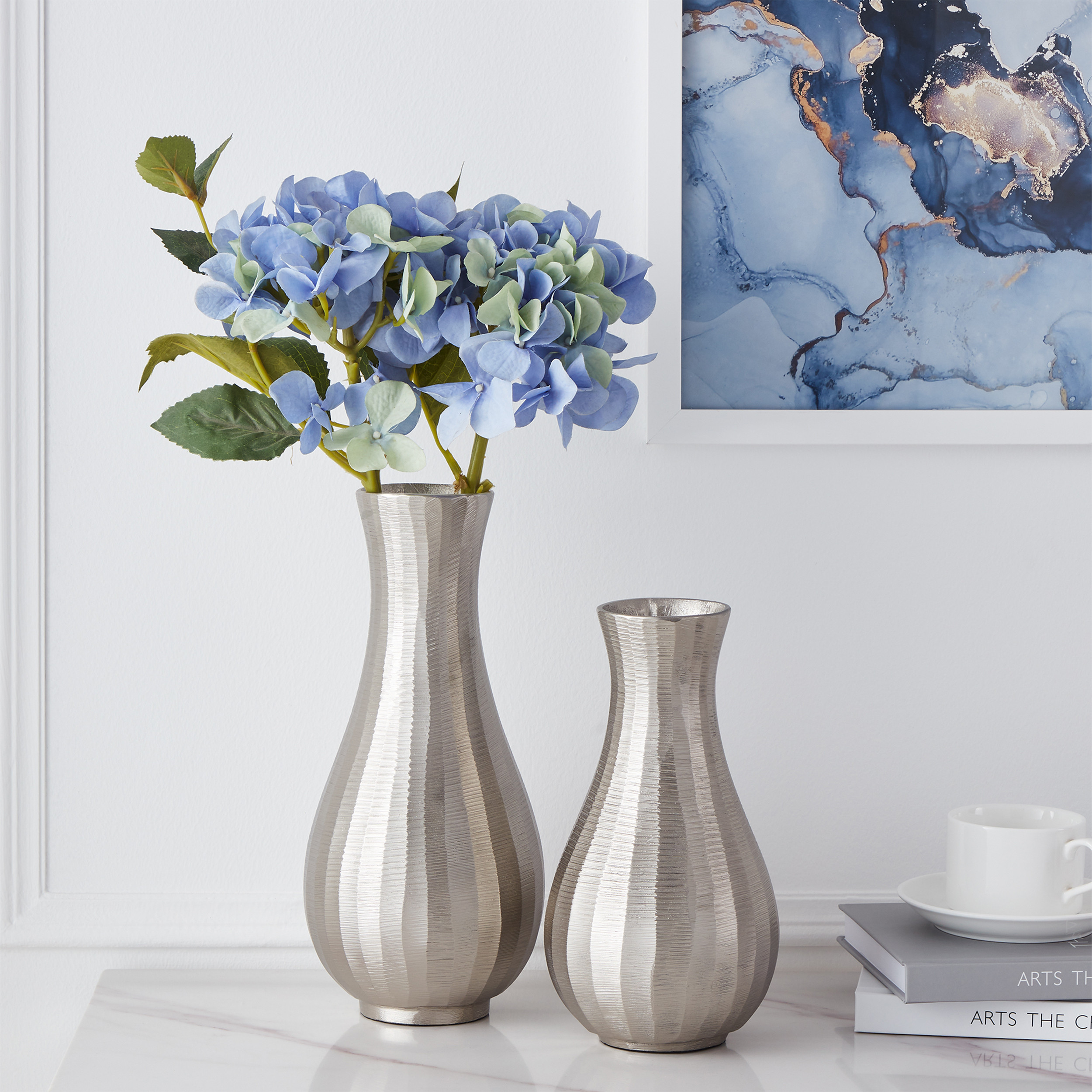 ABUCAY Metal Vase – Nickel Finish 230mm-image-36a99fe3-028c-48ba-94ee-376fb5c8f3ea-169614