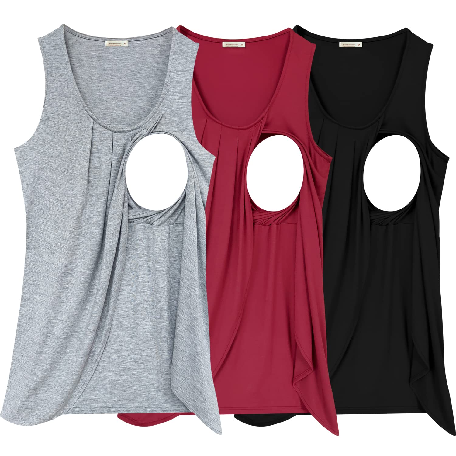 Maternity Nursing Tank Top - Light Grey S-image-8ec865dd-626c-486a-b9aa-4e9fa5c9c05f-127177