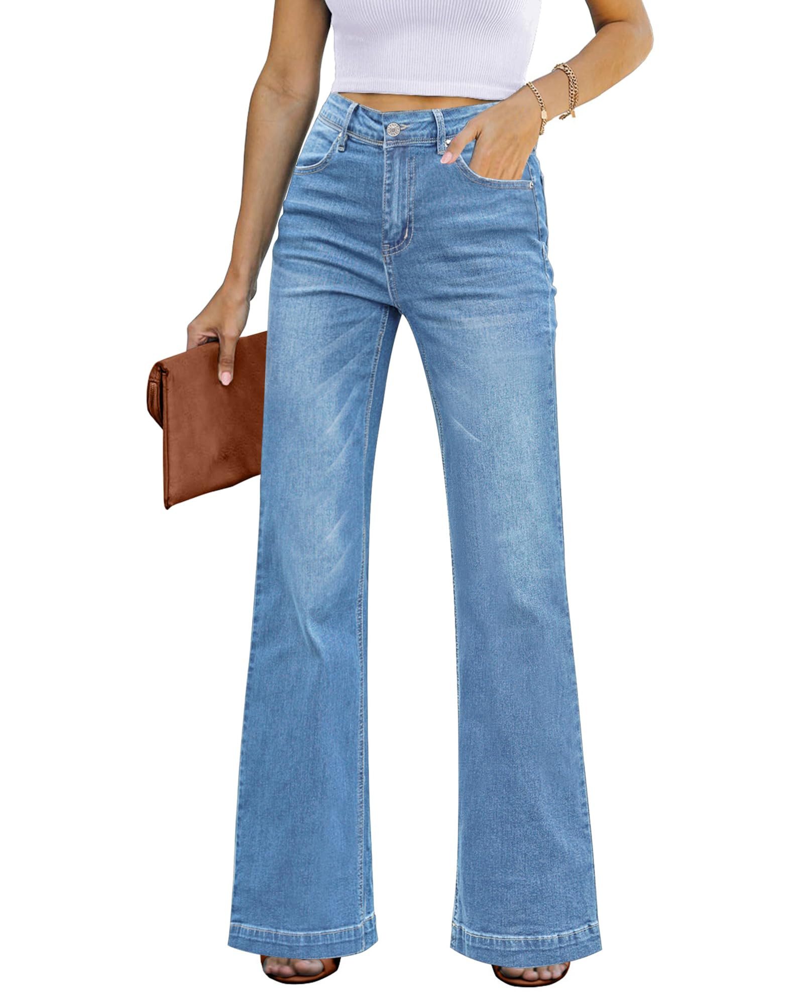 Women's Wide Leg Jeans - Indigo Medium Blue Medium-image-8f8dbb6a-7cba-4d56-b5b1-527323109e5a-999