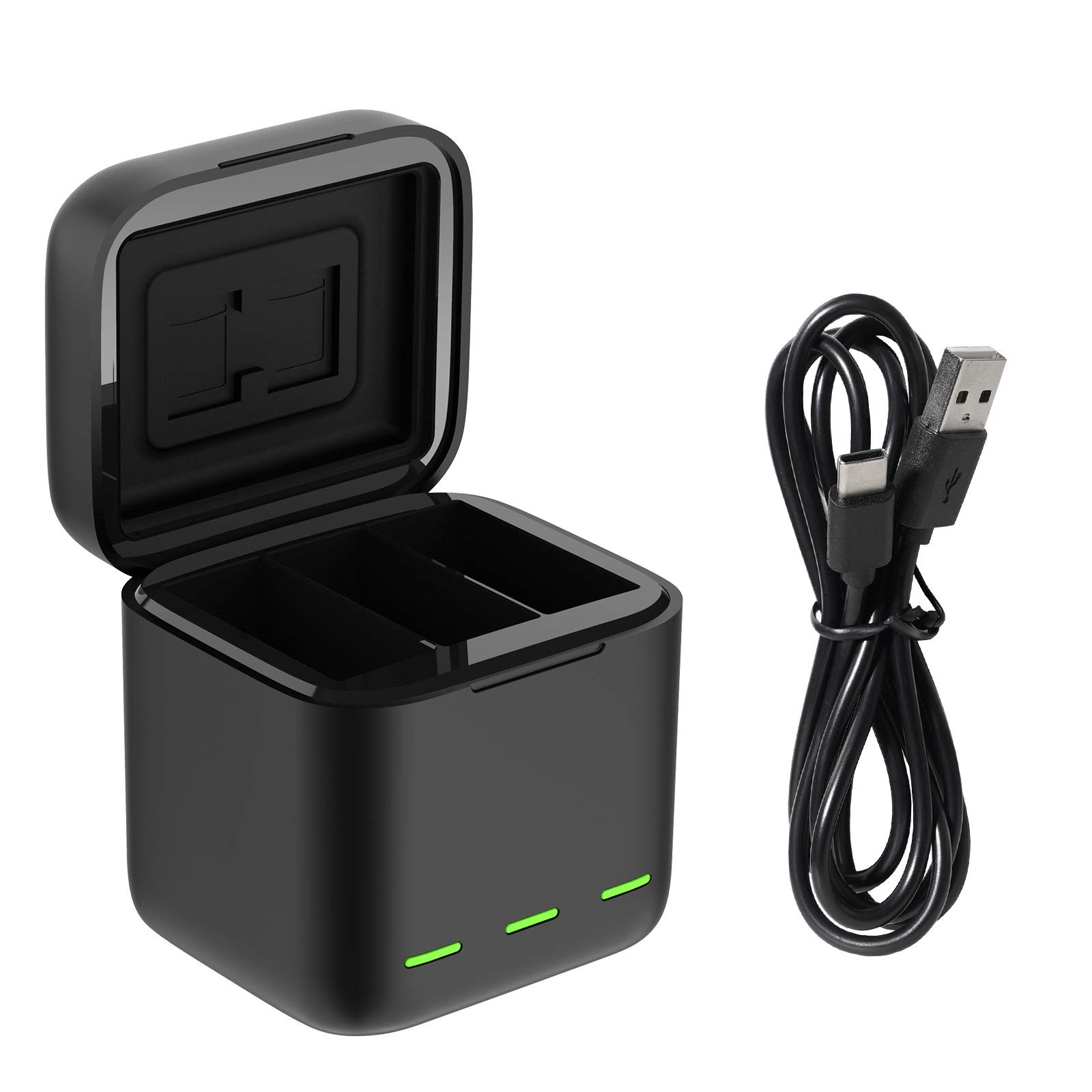 GoPro Hero 12/11/10/9 Triple Battery Charger - Black GP-BCG-901-image-4c0e1422-1910-45bd-bc57-1001ebc8f415-269164