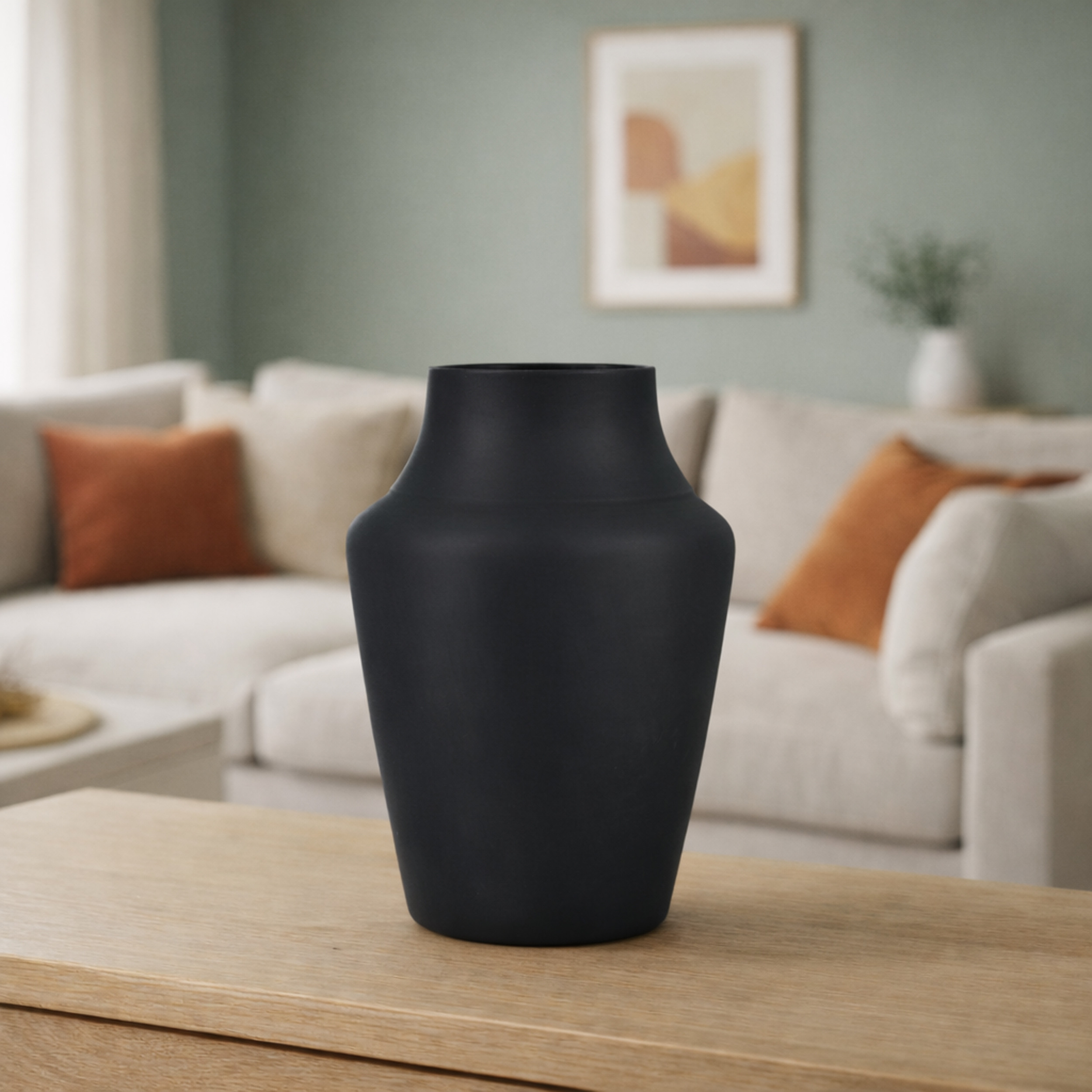 MIOUSKI Steel Vase – Matte Black 145mm-image-71657bfd-2bf0-4d8d-9cf8-8633d00115a9-169616