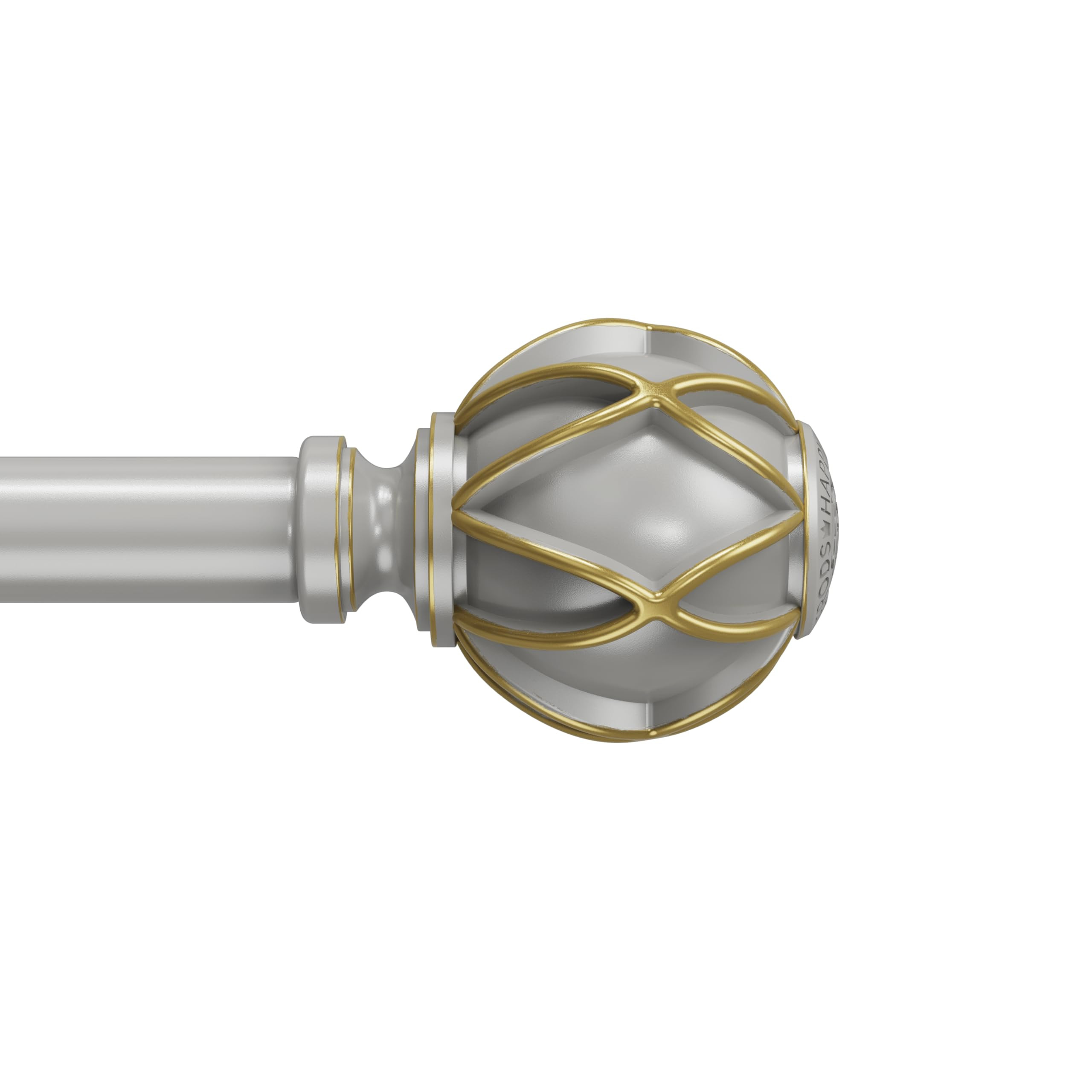 Adjustable Curtain Rod Heavy-Duty - Silver 45–234 cm-image-5b67fdd3-a606-46cf-8c5a-19cb5d51792a-135985