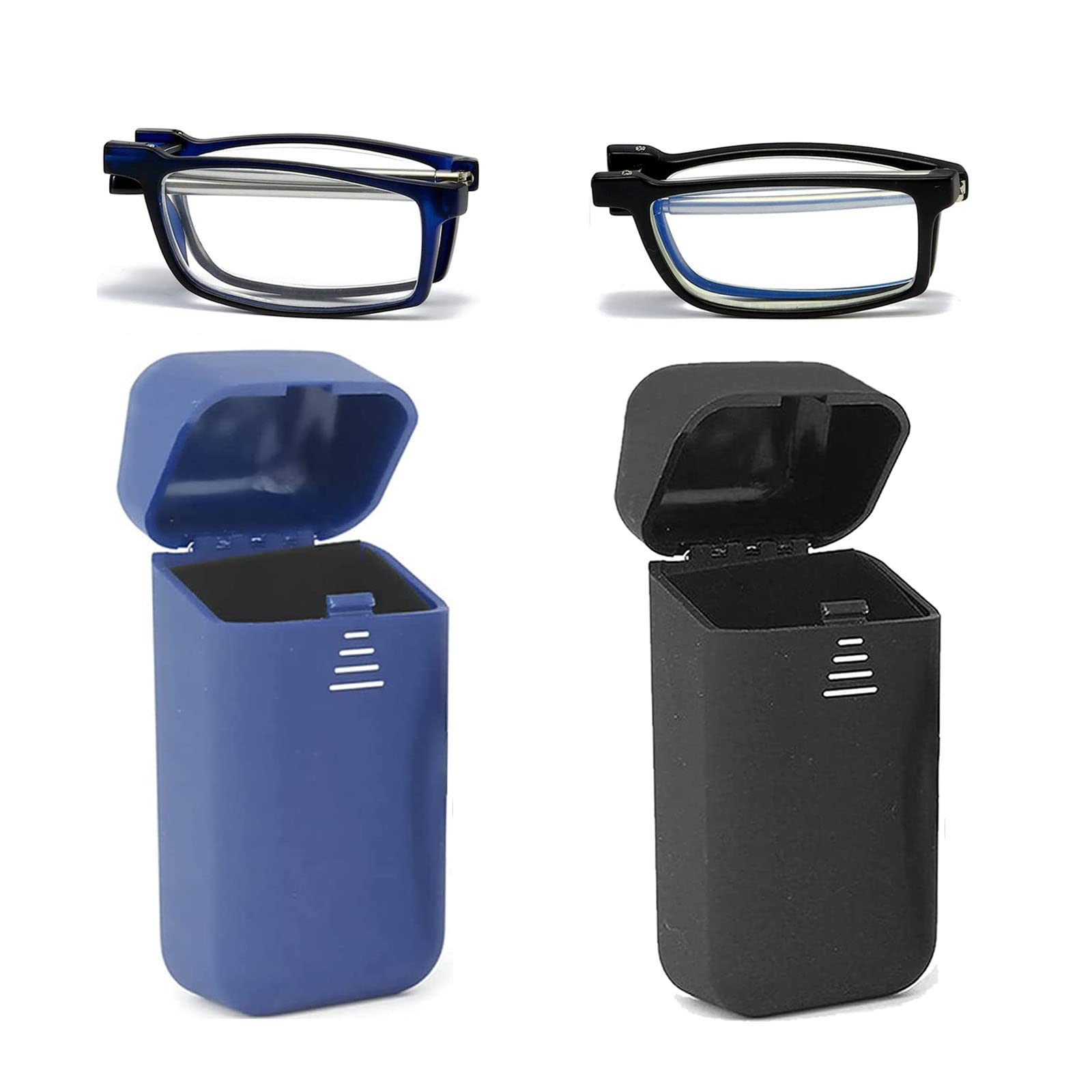 Foldable Reading Glasses with Case 2.50 - Blue/Black 290mm-image-a6ab3e63-3f6b-41c2-a76f-bc70a1514352-268872