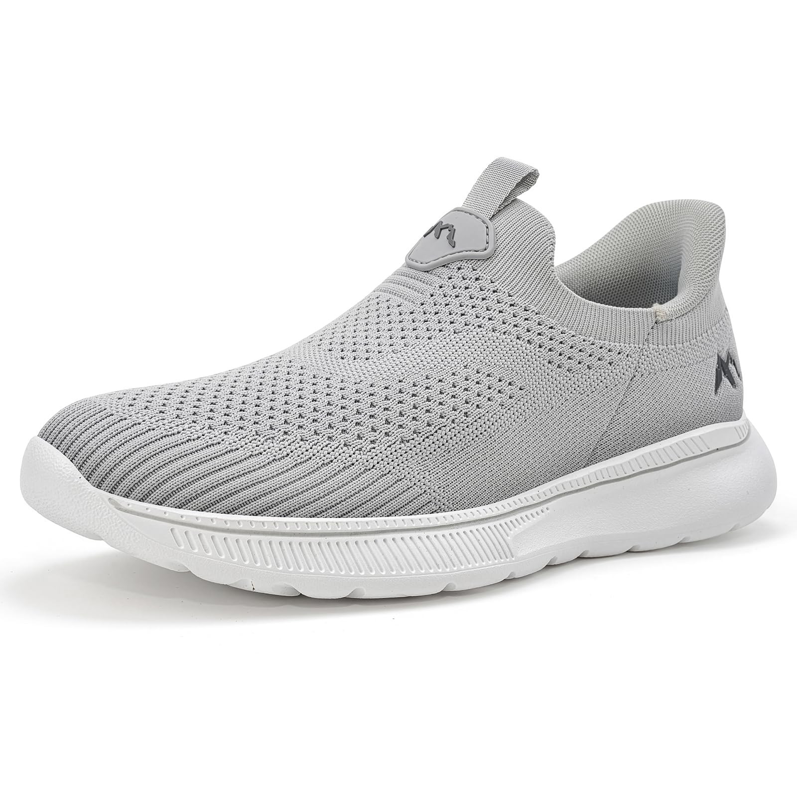 Men's Slip-On Trainers - Light Grey UK 8-image-5a5b0de3-f3b1-421c-a3bb-3d5d39952e7c-2425