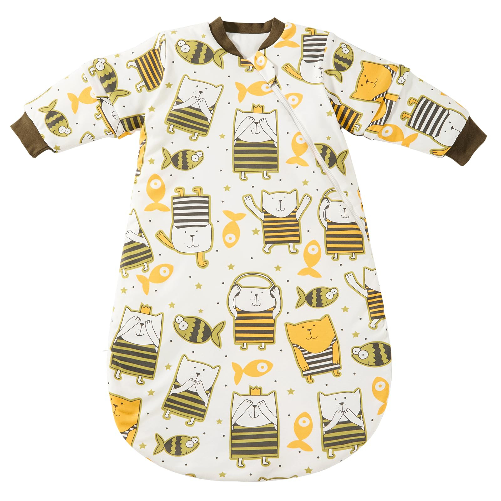 Baby Sleeping Bag 3.5 TOG - Brown Cat Fish M-image-f6ecb516-aa2d-4e73-876c-27830f887904-137537
