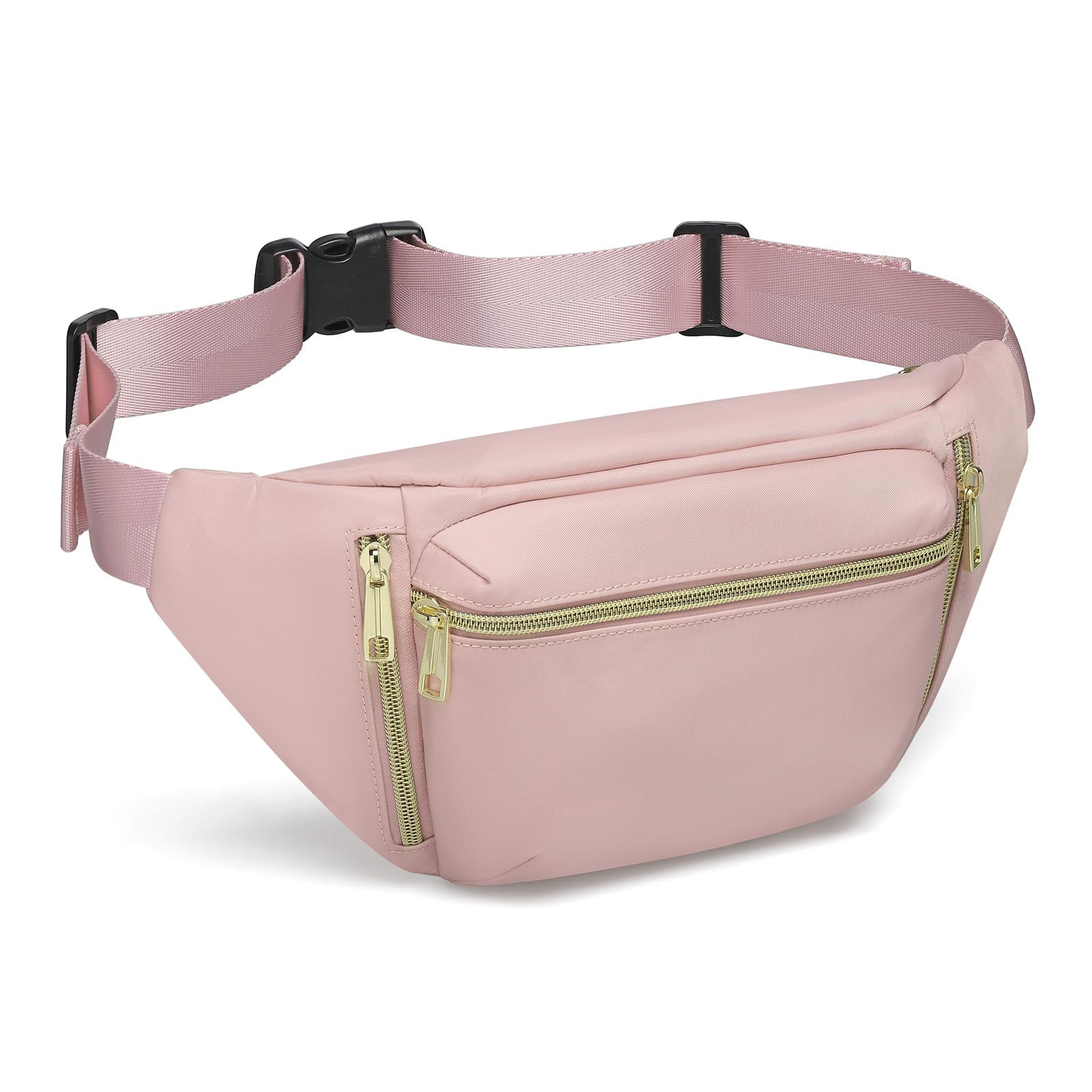 Waterproof Nylon Fanny Pack - Pink 35cm-image-15772b99-24a4-4020-9632-fb2757fd9c12-138111