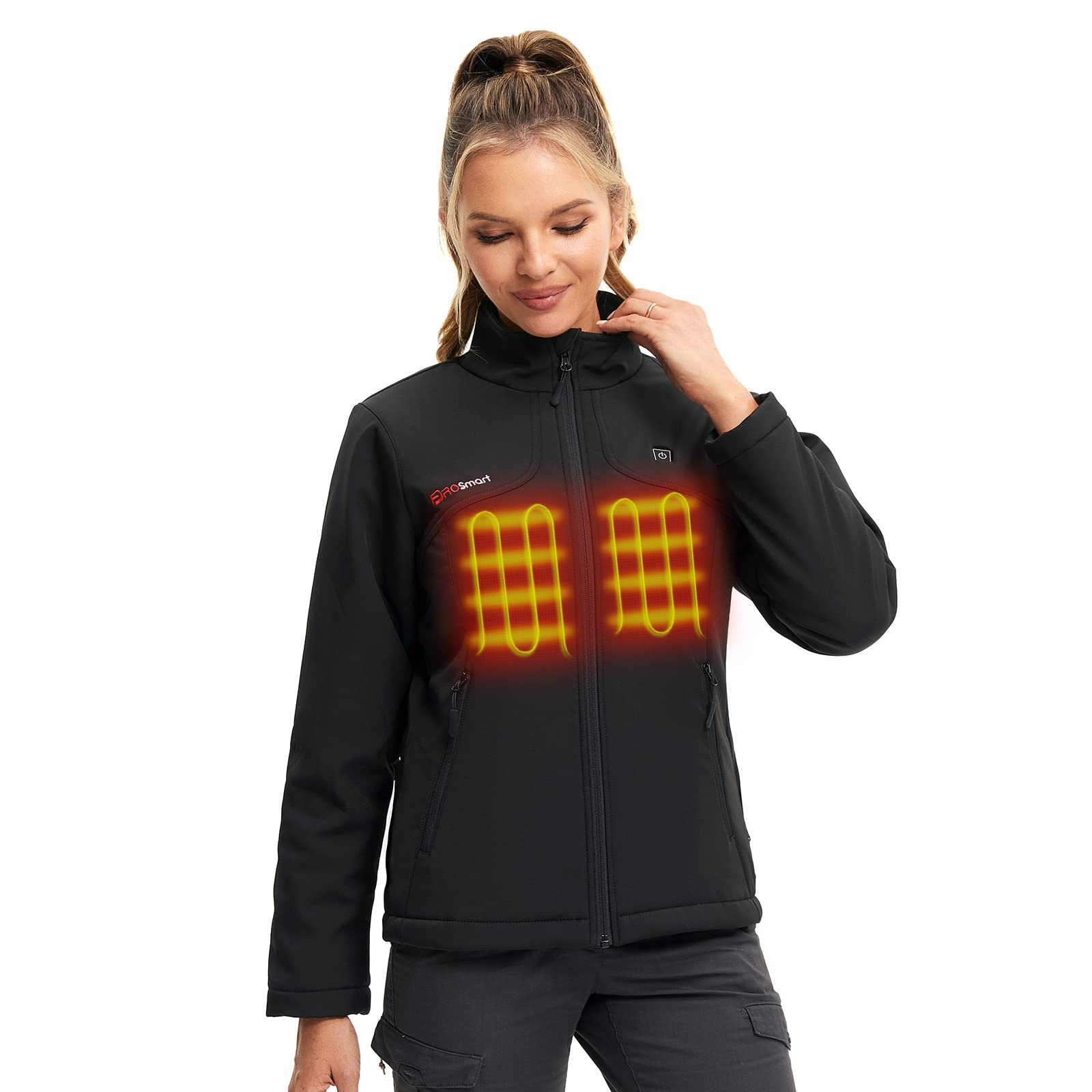 Women's Heated Jacket with Battery - Black M-image-440387d6-7625-47bc-bd92-10a984487ea3-137152