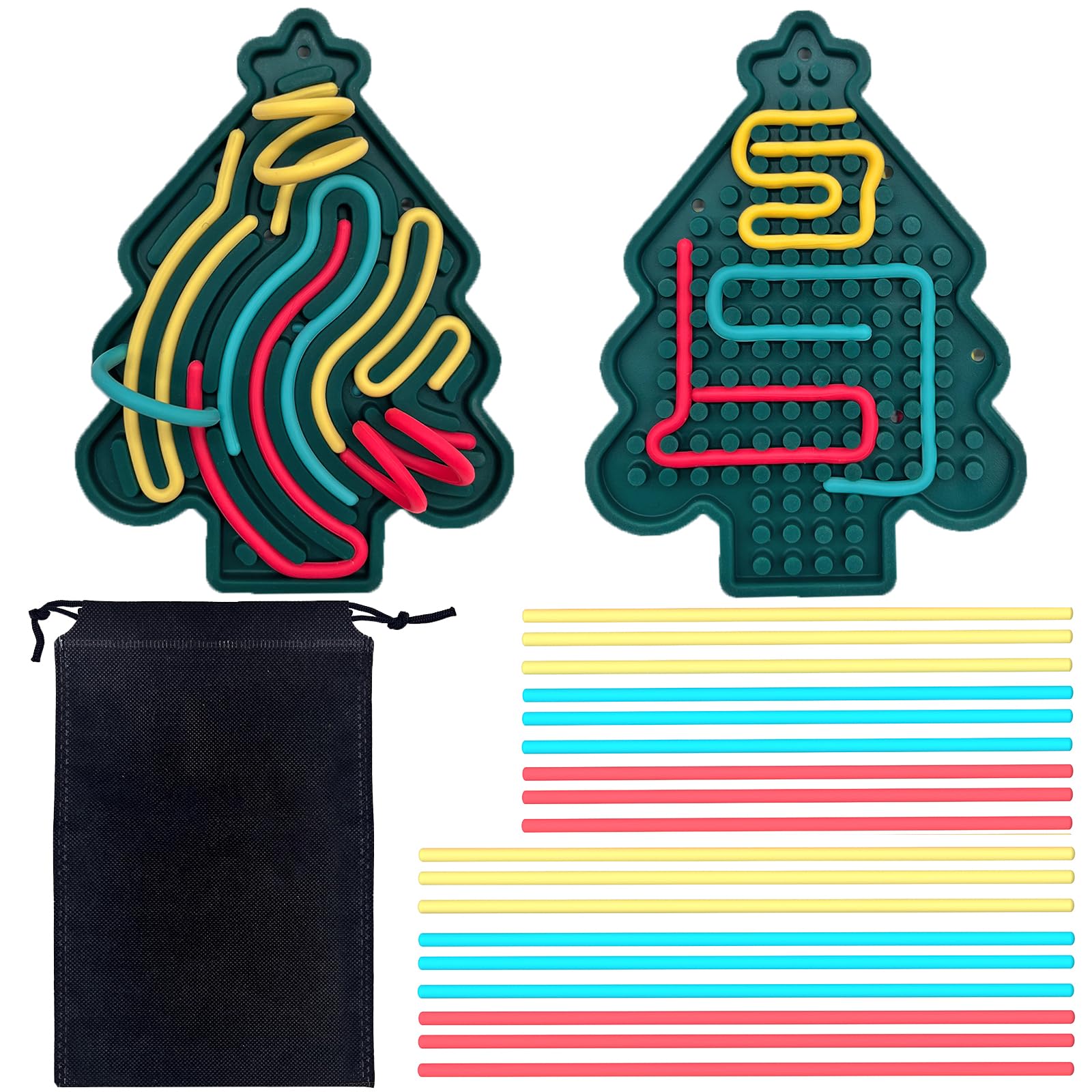 Christmas Sensory Fidget Board Set 3PCS - Multicolour Christmas Fidget Pads-image-418dddbc-897b-4e60-8e69-ca99937ddcdf-125752