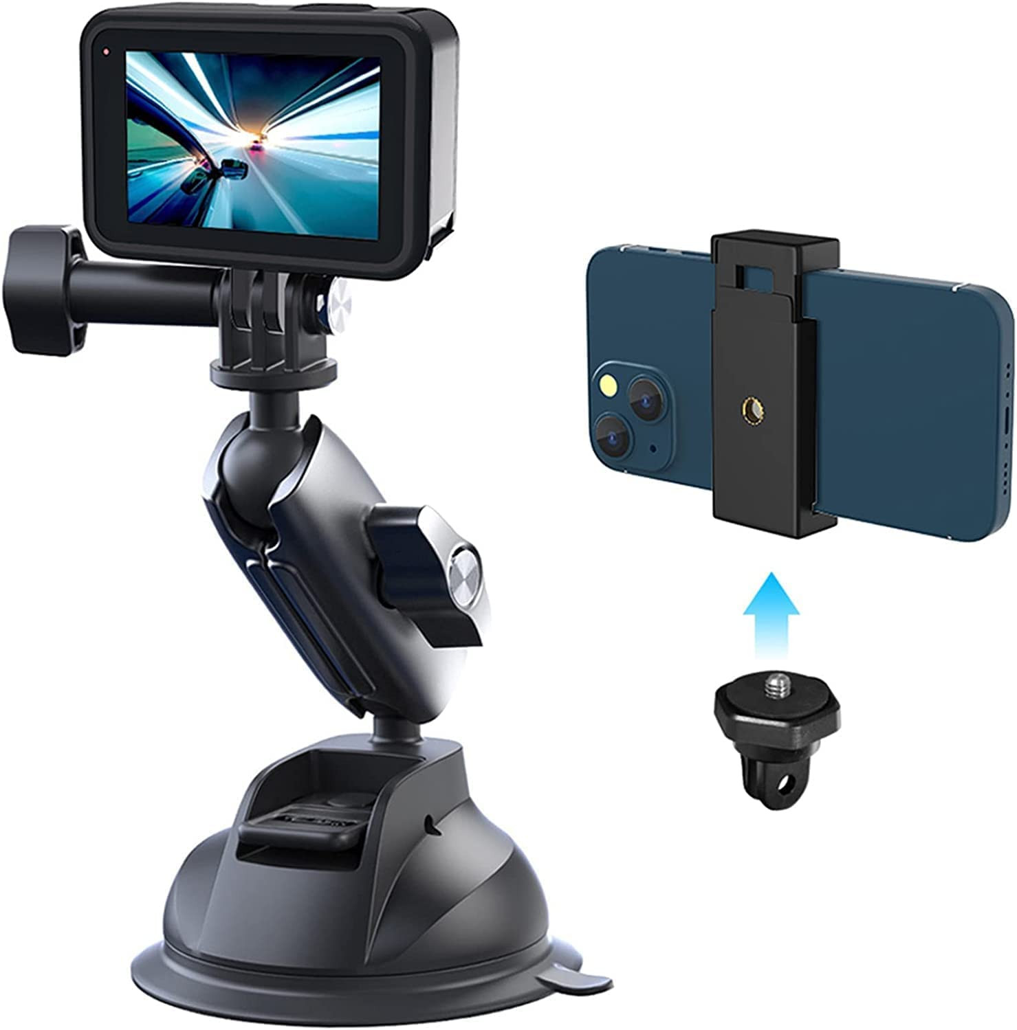 Suction Cup Car Mount for Action Cameras - Magnetic Car Mount-image-9648fad3-ed8c-4ed0-bc5e-1432301f729b-2503