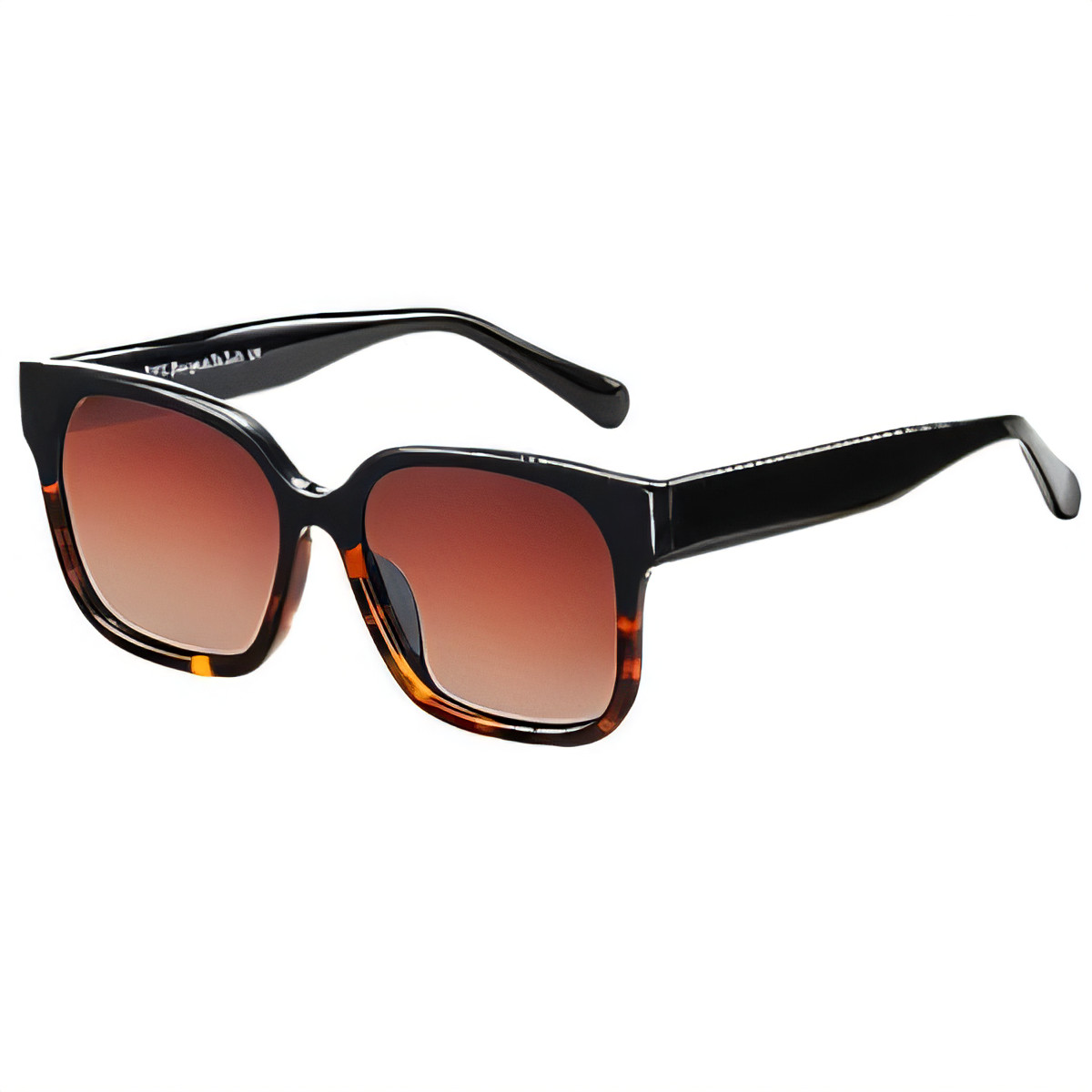 Women's Retro Polarised Sunglasses - Black Tortoise 56-image-514618a3-68c3-4425-a02b-71b0c73f6008-105409