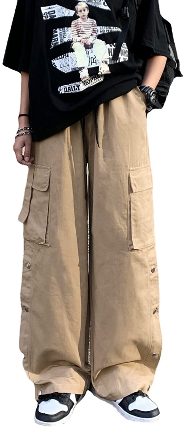 Y2K Cargo Trousers Baggy Style - Khaki XL-image-00becc77-733d-43a8-a9fe-c426aaca16f2-127166