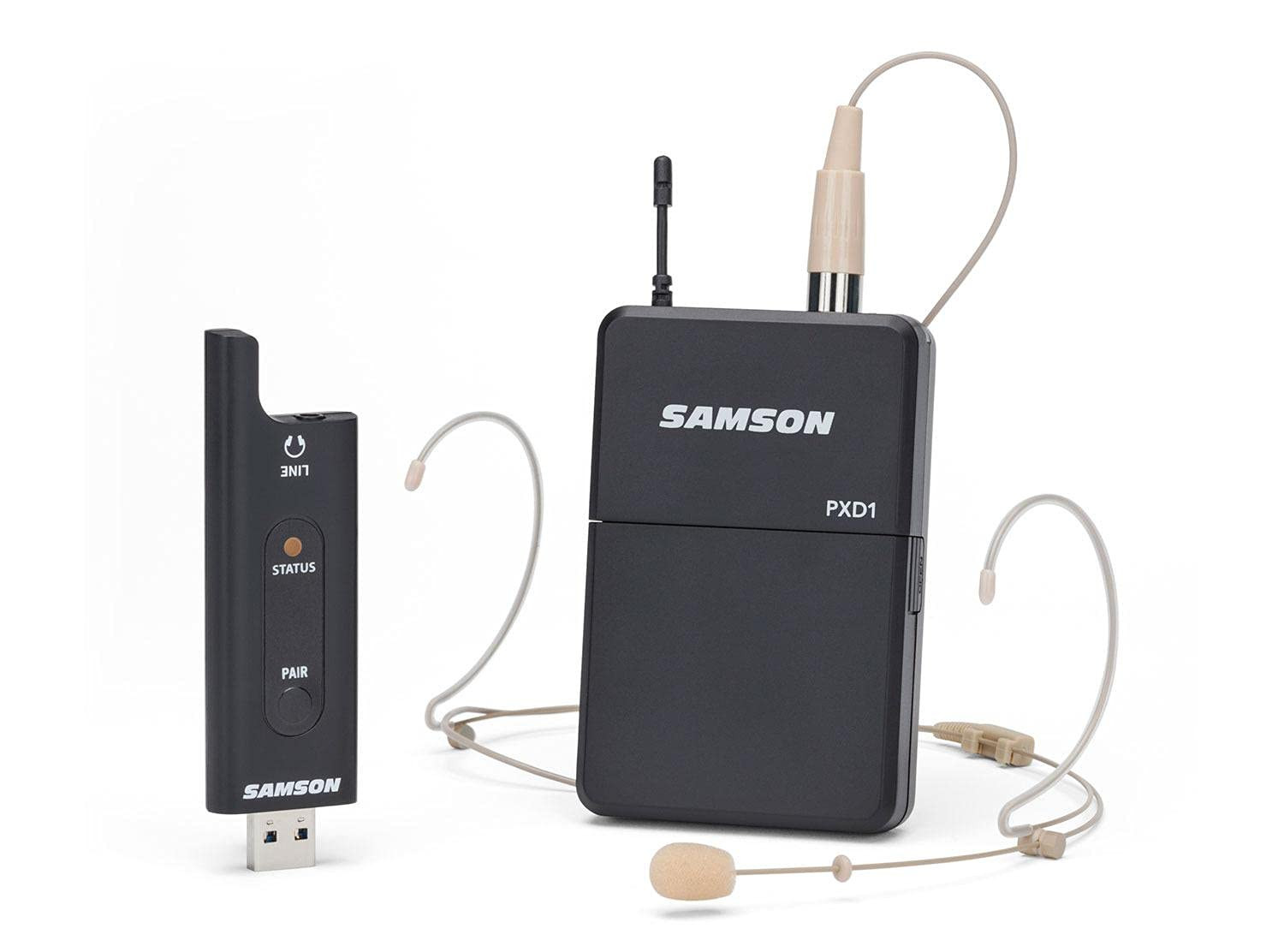 Wireless Headset Microphone USB System - Nude One Size-image-81afa08f-fa54-4025-89a0-7c9c53d199c5-1635