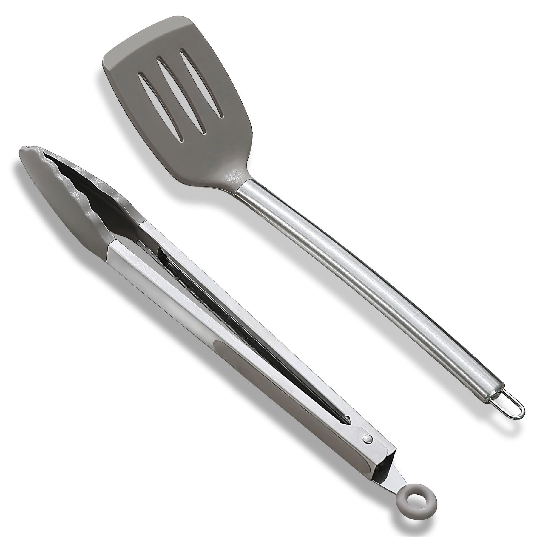 Silicone Spatula & Tong Set - Black-image-c04f44da-e40f-4527-8d41-a37556c31097-136369