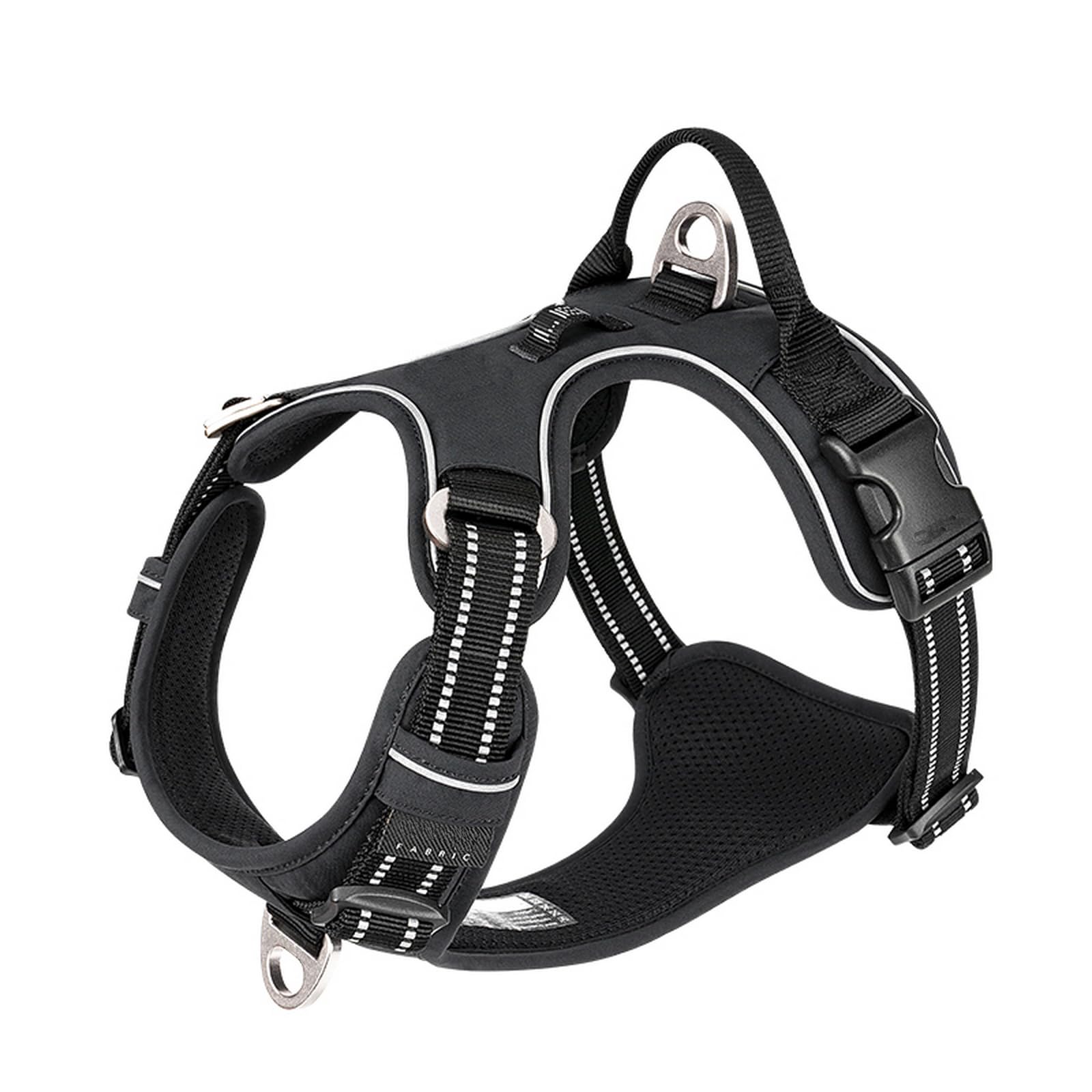 No-Pull Dog Harness Reflective Vest - Black L-image-b517f445-5651-4663-86da-55795163f326-126202