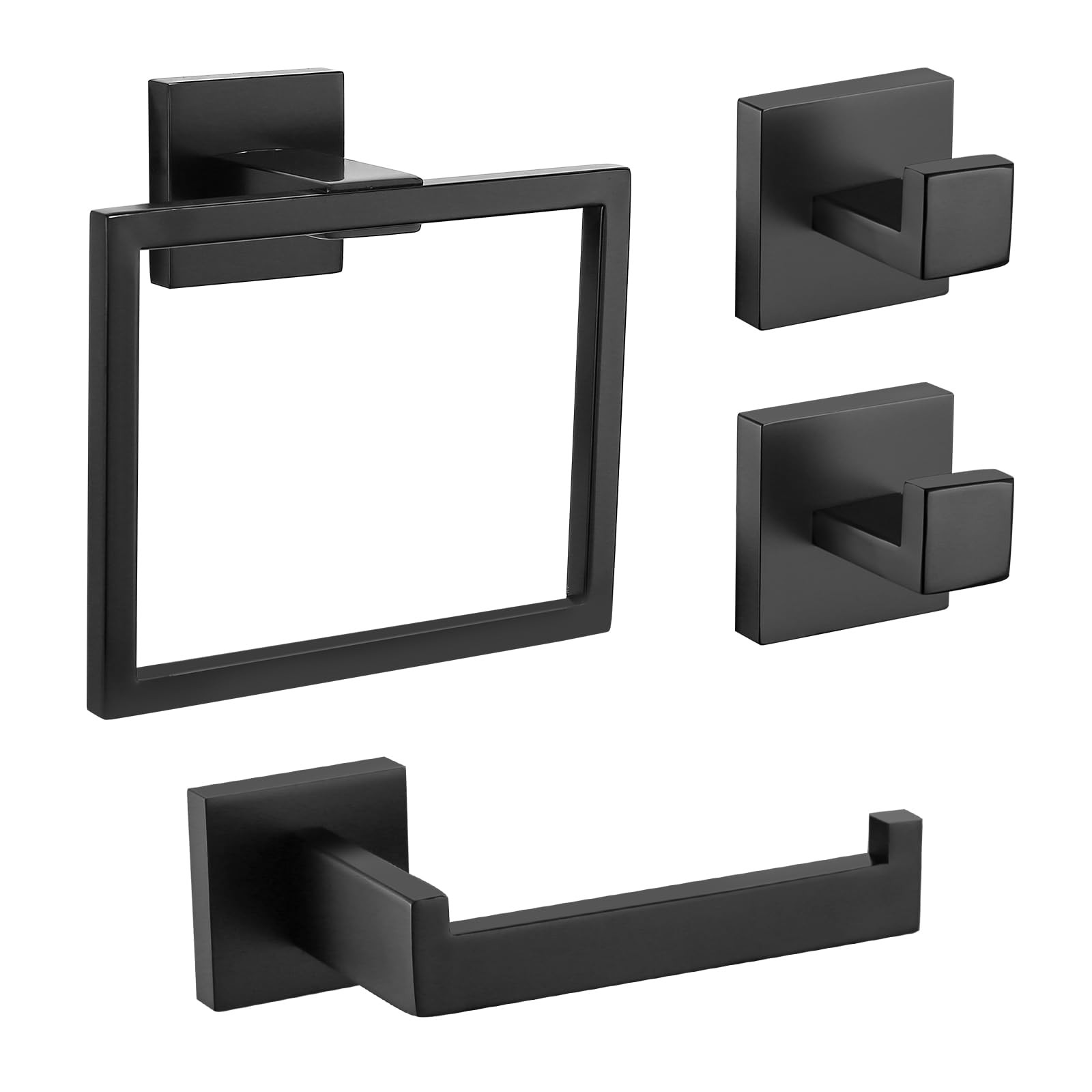 Bathroom Accessory Set 4-Piece - Black-image-3cc42187-8f8b-4841-81c3-d2c8d612ef85-133397