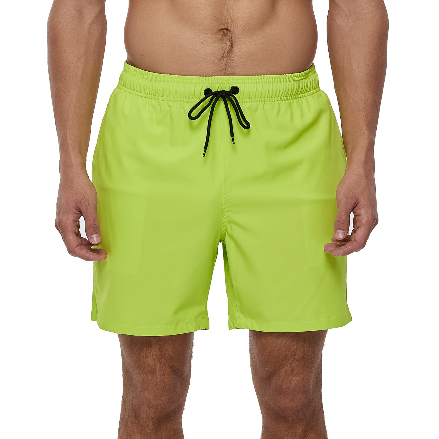 Men's Swim Shorts Quick Dry - Light Green XXL-image-548351e3-2812-492d-a3d6-2a46fd1f90a4-264362