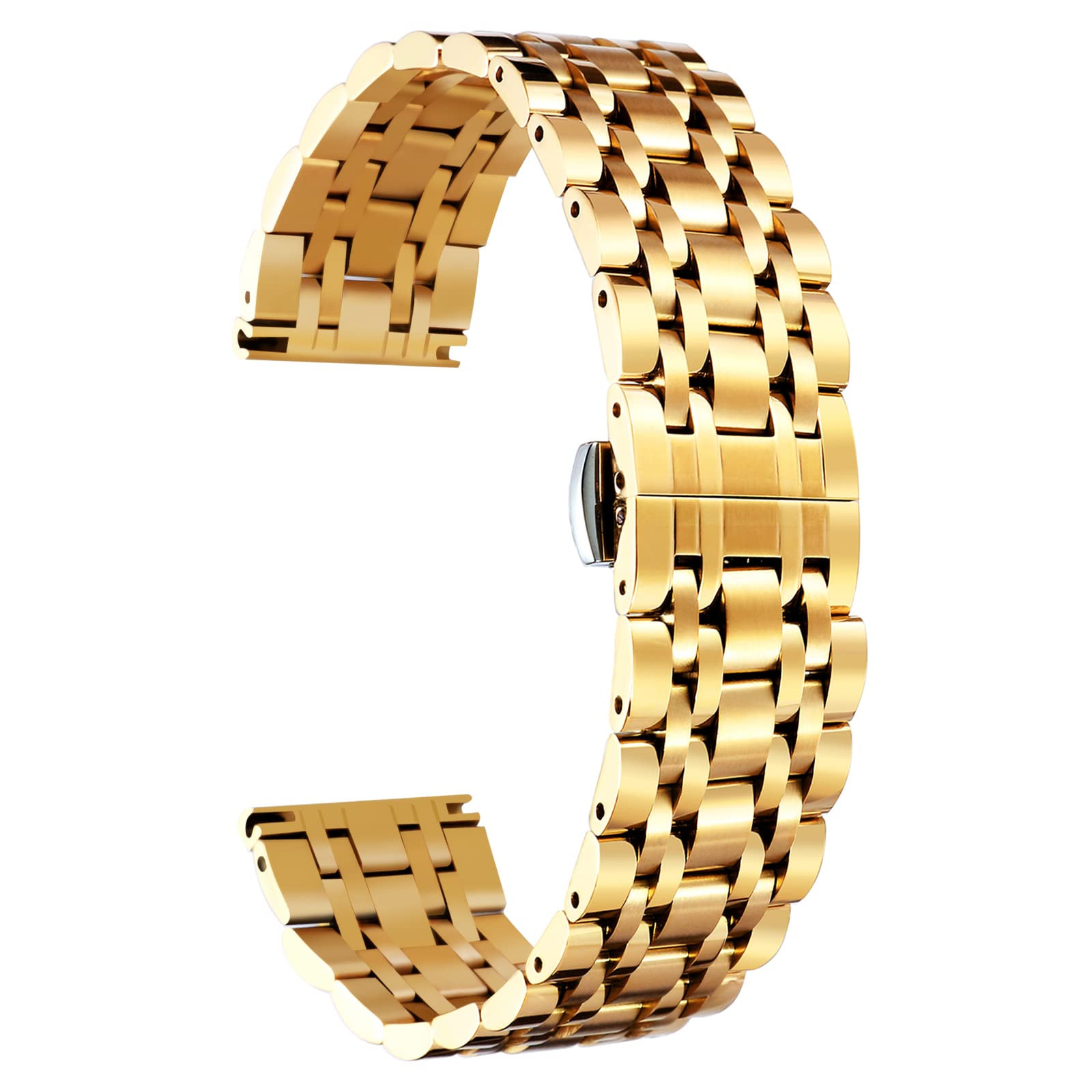 Stainless Steel Watch Strap - Gold 14mm-image-64d6b201-f0a0-4332-9d8f-35a0a86aa7c3-138183