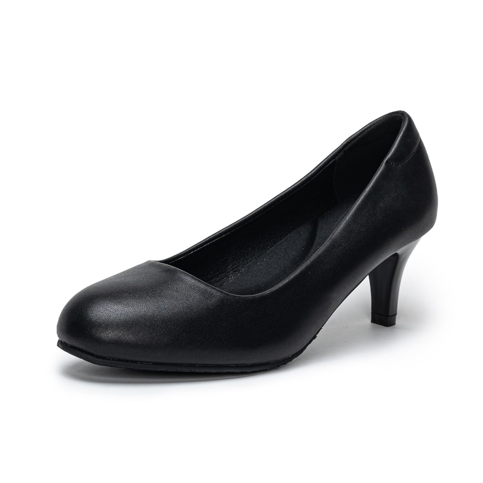 Women's Court Shoes Low Heel - Black UK 6-image-44e1fa63-ed05-4200-9f3a-00805a83d6c8-127033