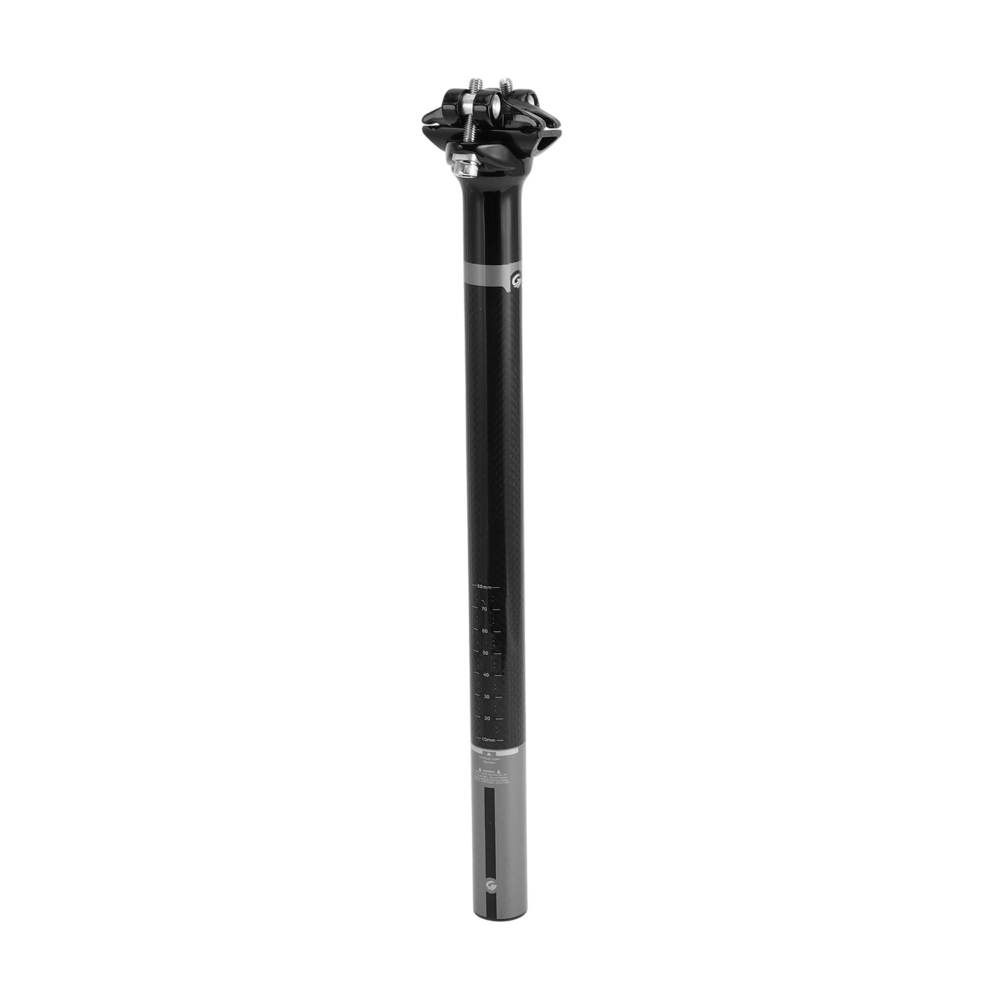 Shock Absorbing Bike Seat Post - Gloss Black Grey-image-74feb974-962b-46e0-bab3-7edcb89ac29c-169733