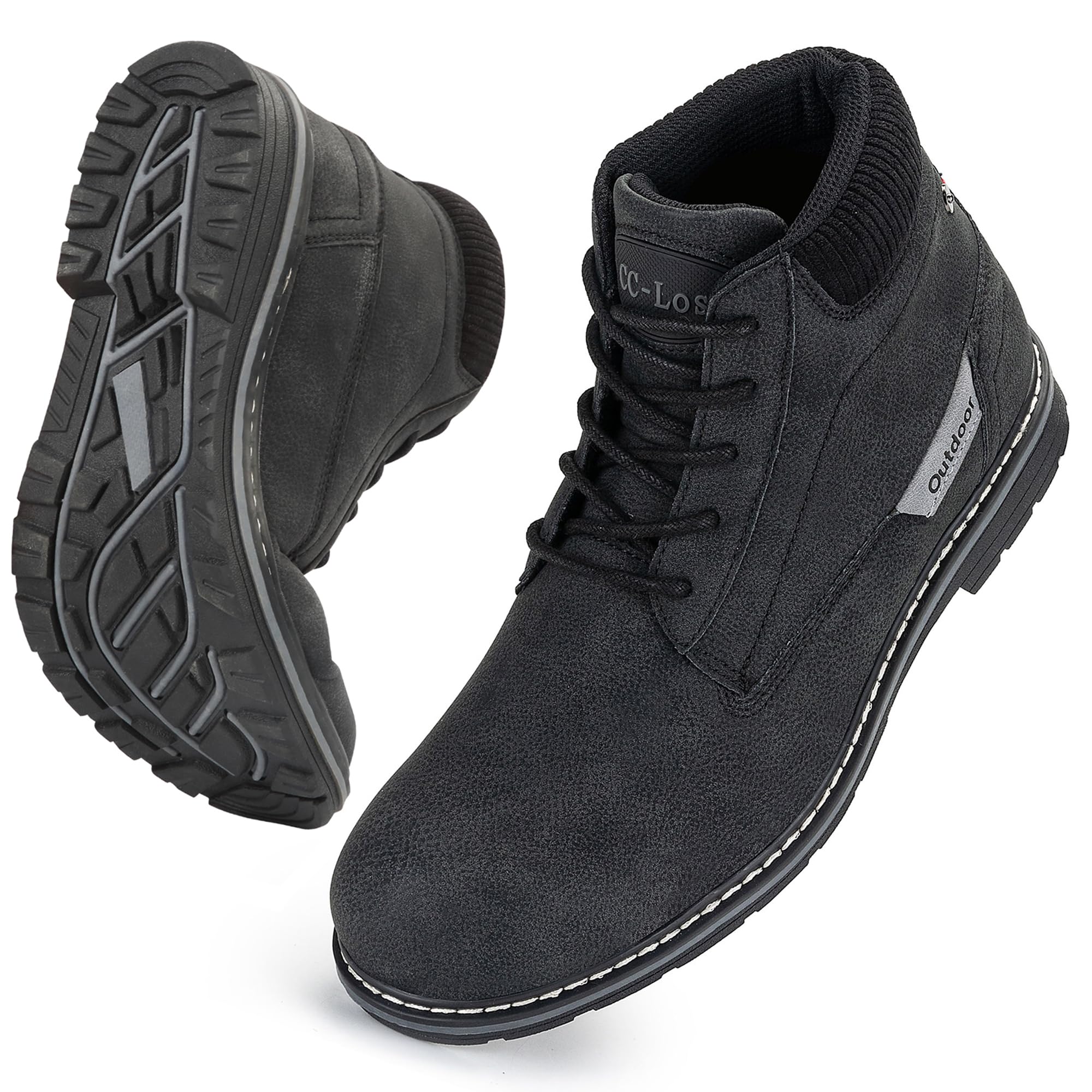 Men's Hiking Boots Waterproof - C46 Black UK 7-image-514964ee-06a5-4837-86ac-d0c17def8366-127364