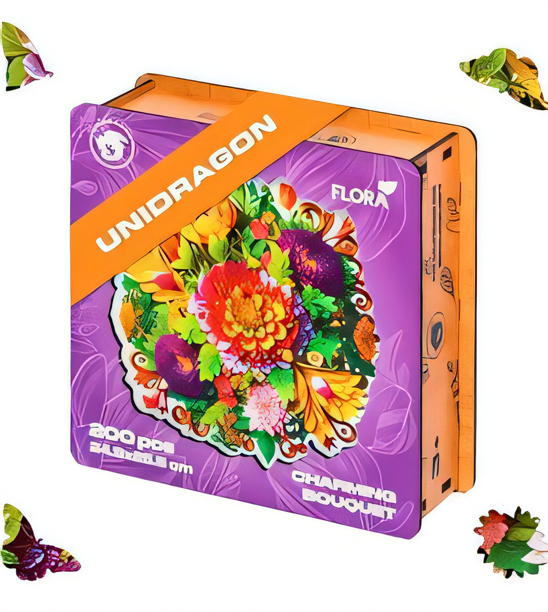 Wooden Jigsaw Puzzle - 200 Pieces Flowers-image-81c27565-36cc-4e6e-9720-37c8ab6fc318-92236
